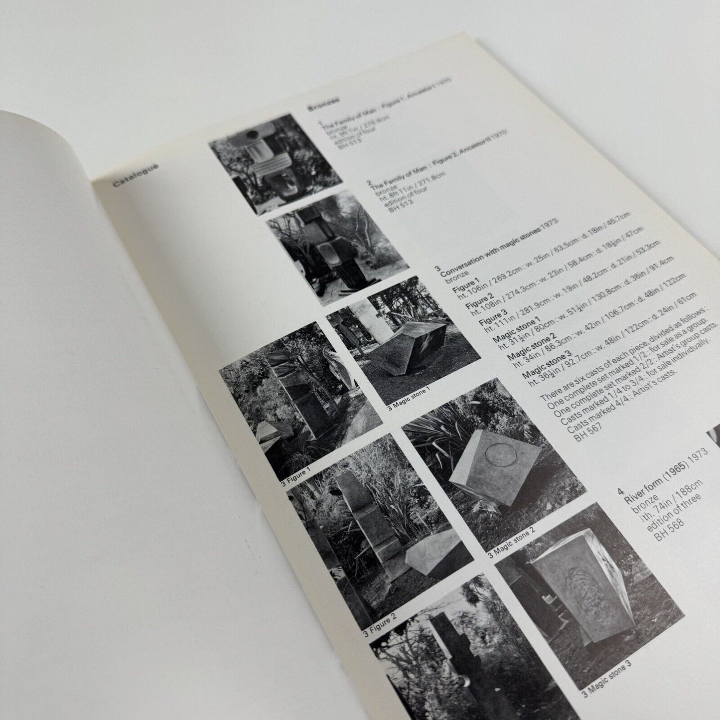 Barbara Hepworth. Conversations | Marlborough New York, 1974 | catalogue design by Gordon House