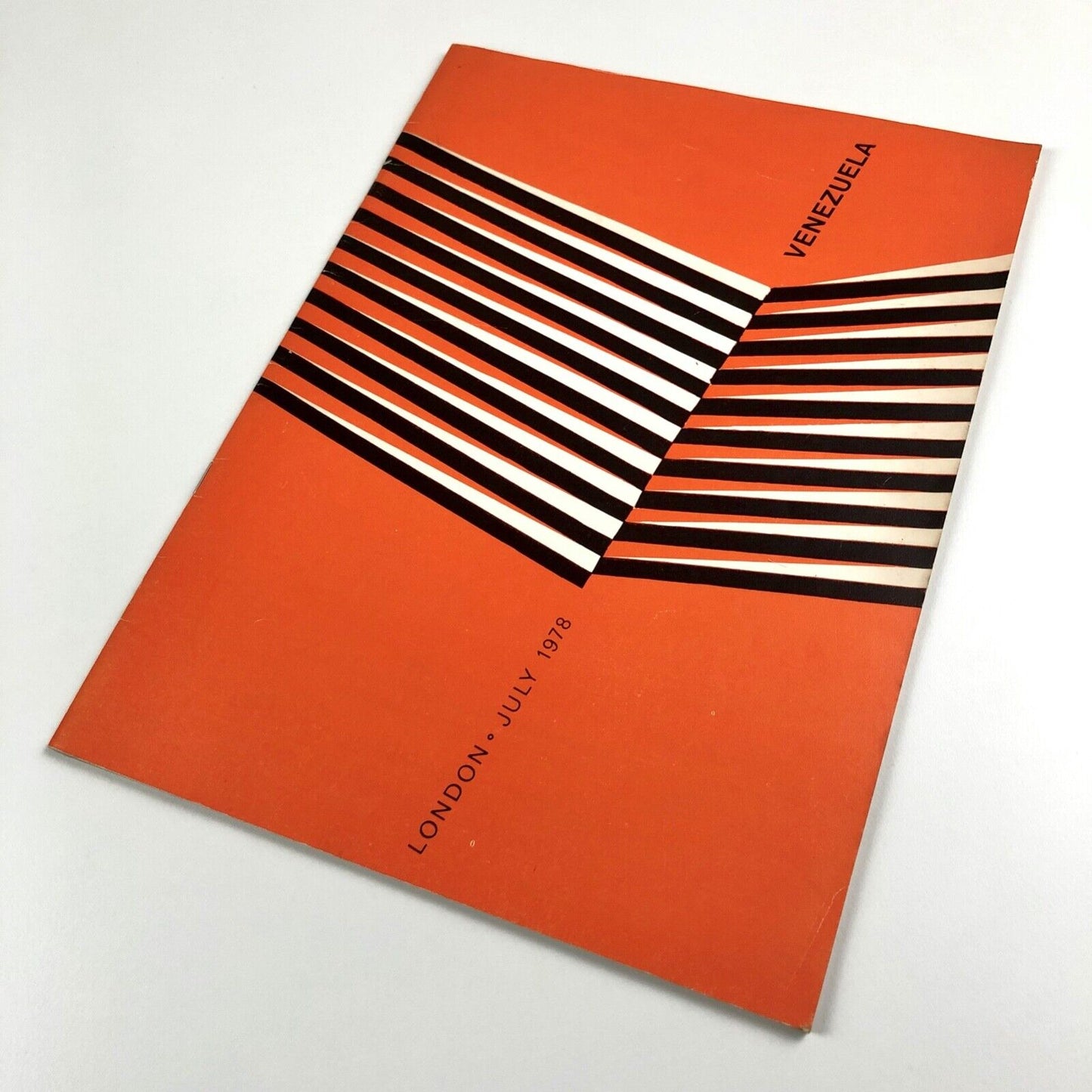 An Exhibition of Venezuelan Art | The Artists Market Association Gallery, London, 1978 - cover design by Carlos Cruz Diez