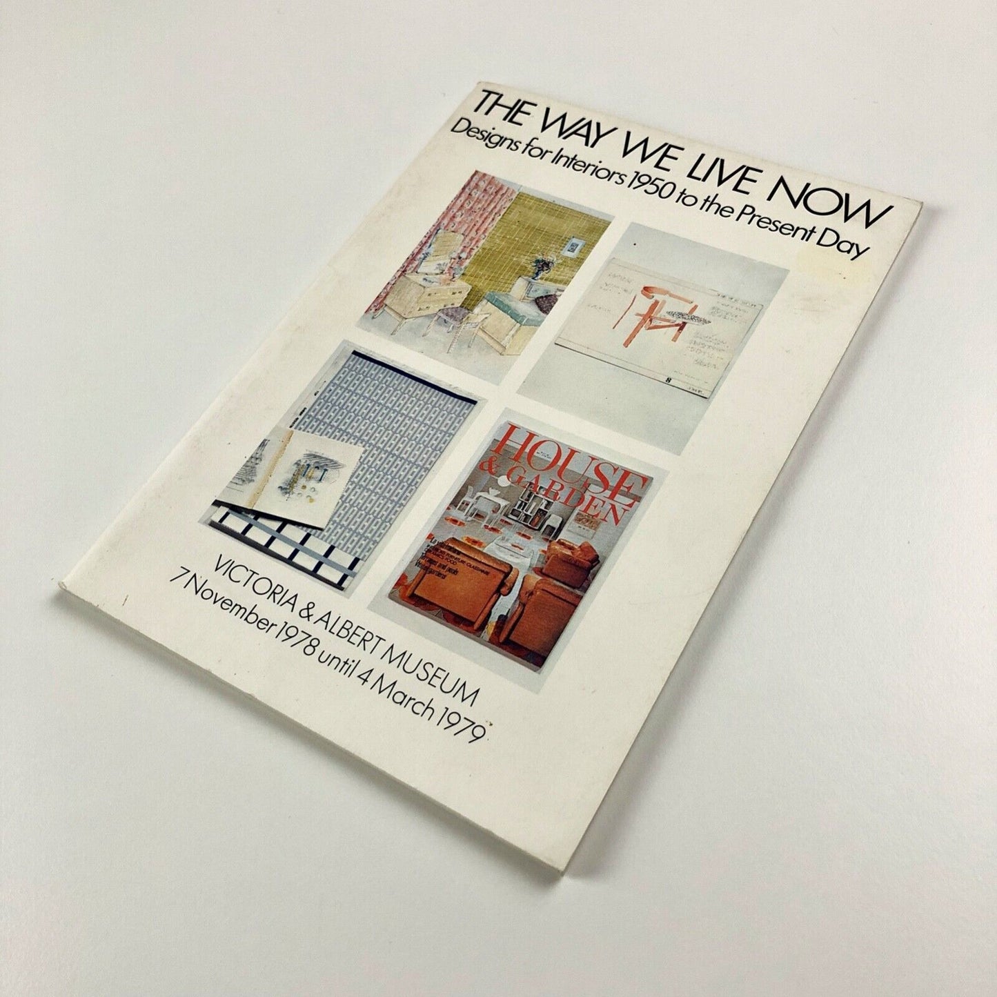 The Way We Live Now: Designs for Interiors 1950 to the Present Day by Margaret Timmers | V&A 1978/9