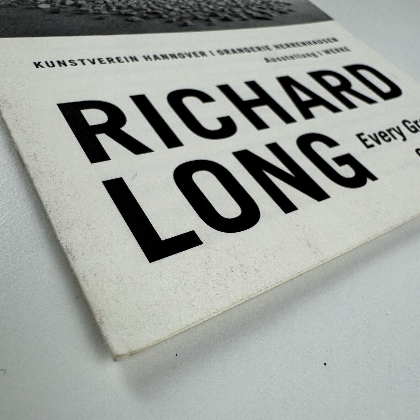 Gallery leaflet Richard Long. Every Grain of Sand | Kunstverein Hannover, undated