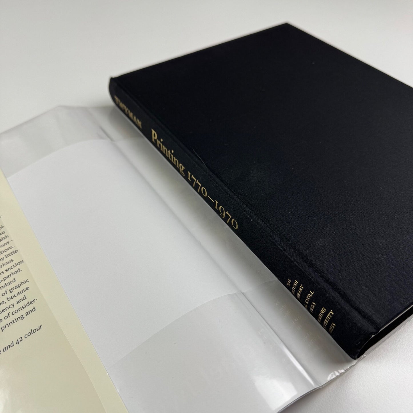 Printing 1770-1970 an illustrated history of its development and uses in England by Michael Twyman | The British Library, Oak Knoll Press, Reading University Press, 1998 edition