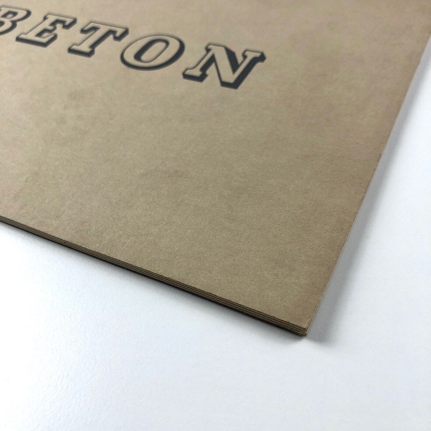 Beton type specimen brochure | Bauersche (Bauer) Giesserei, Frankfurt Am Main