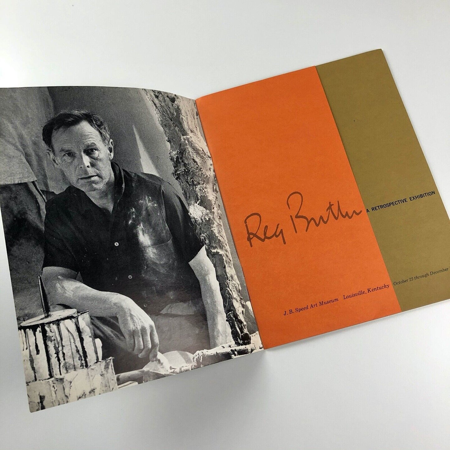 Reg Butler | J.B. Speed Art Museum exhibition booklet, 1963