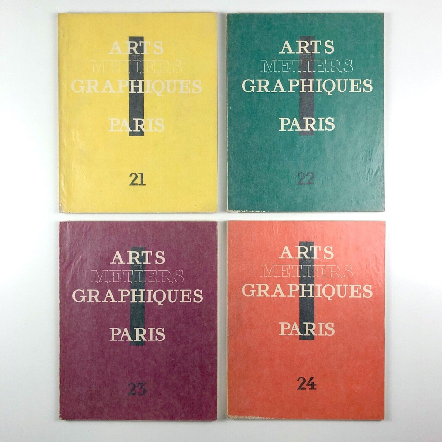 Arts et Métiers Graphiques Vols 1-68 1927-39 Charles Peignot 68 vols some Paul Rand ex-libris