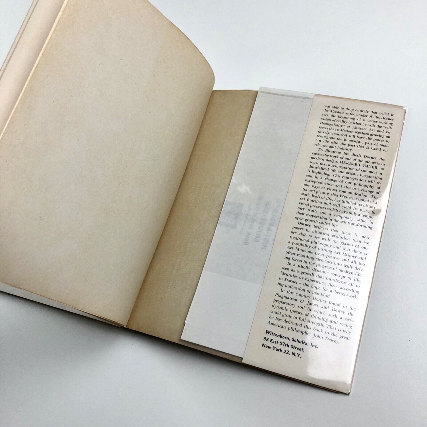 The way beyond 'art' – Herbert Bayer by Alexander Dorner | Wittenborn, Schultz, 1947 | James W. Fitzgibbon bookplate