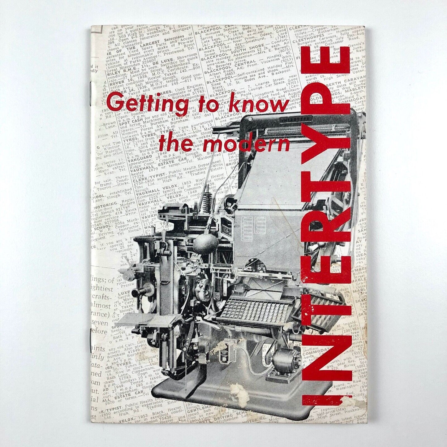 Getting to Know the Modern Intertype Harris Composition Systems booklet, undated