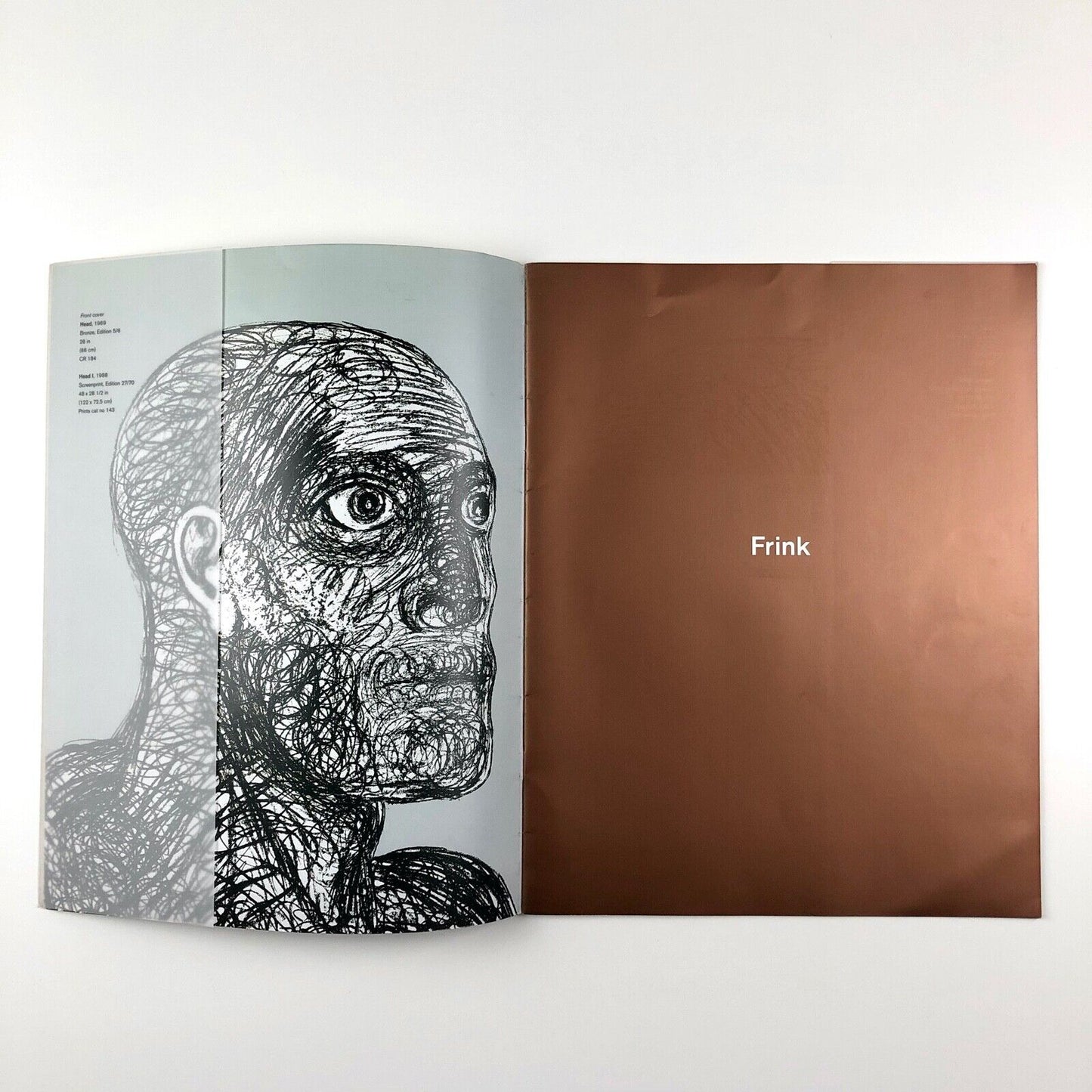 Frink | Elisabeth Frink exhibition booklet | Beaux Arts Gallery, London 1997