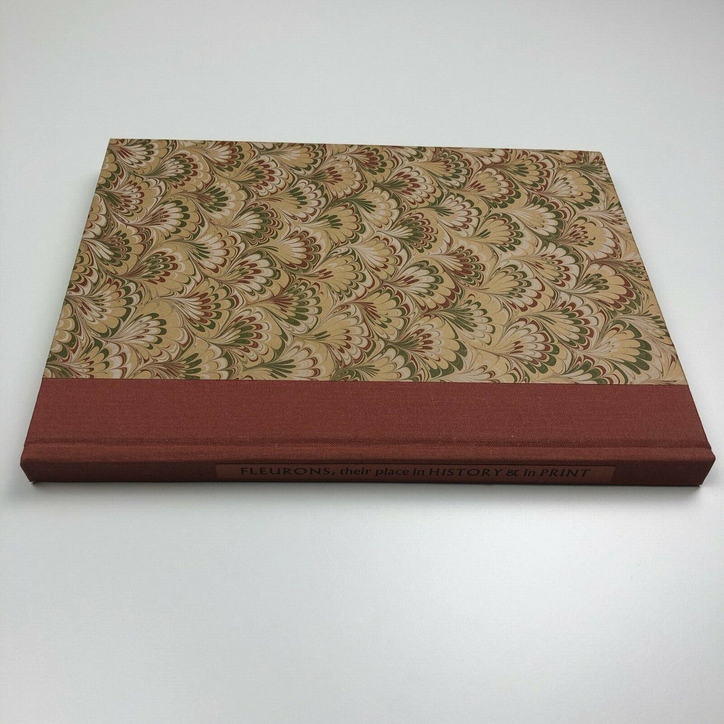 Fleurons. Their place in history and in print by Mark Arman, The Workshop Press, Thaxted, hand printed, 1988