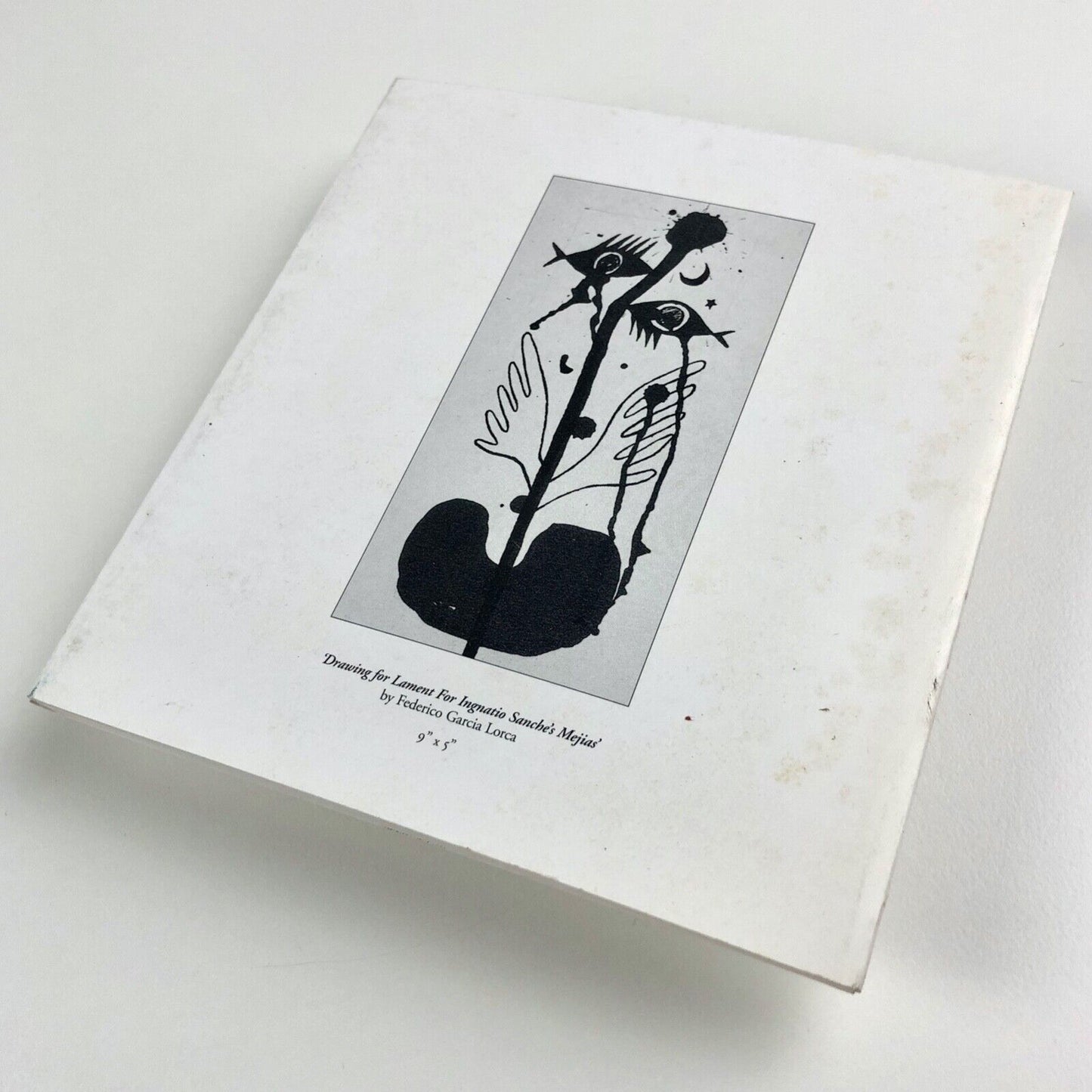 Folding card for Sandy Sykes And the Wearing of Beasts | Heads Crossley Gallery, 1995
