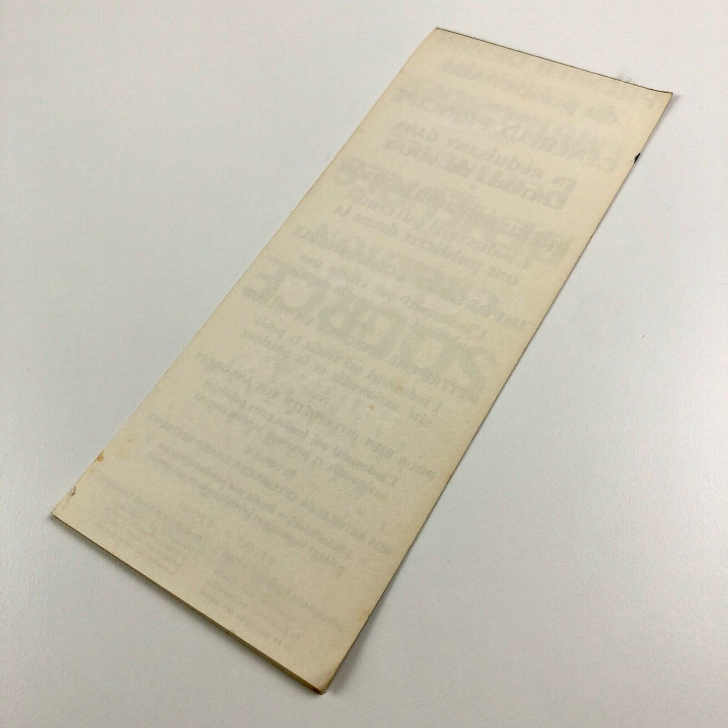 Peignot Bold. Small type specimen leaflet | American Wood Type Manufacturing Co