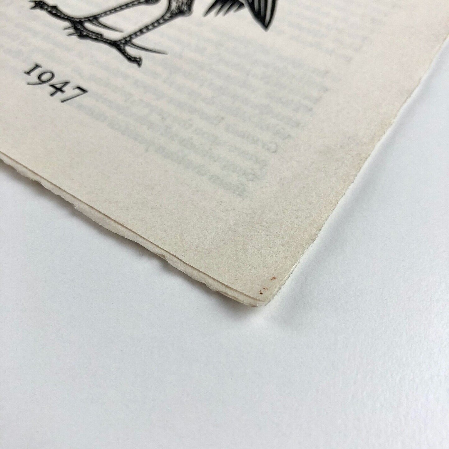 Prospectus leaflet for The Golden Press 1947 - for publications in 1948