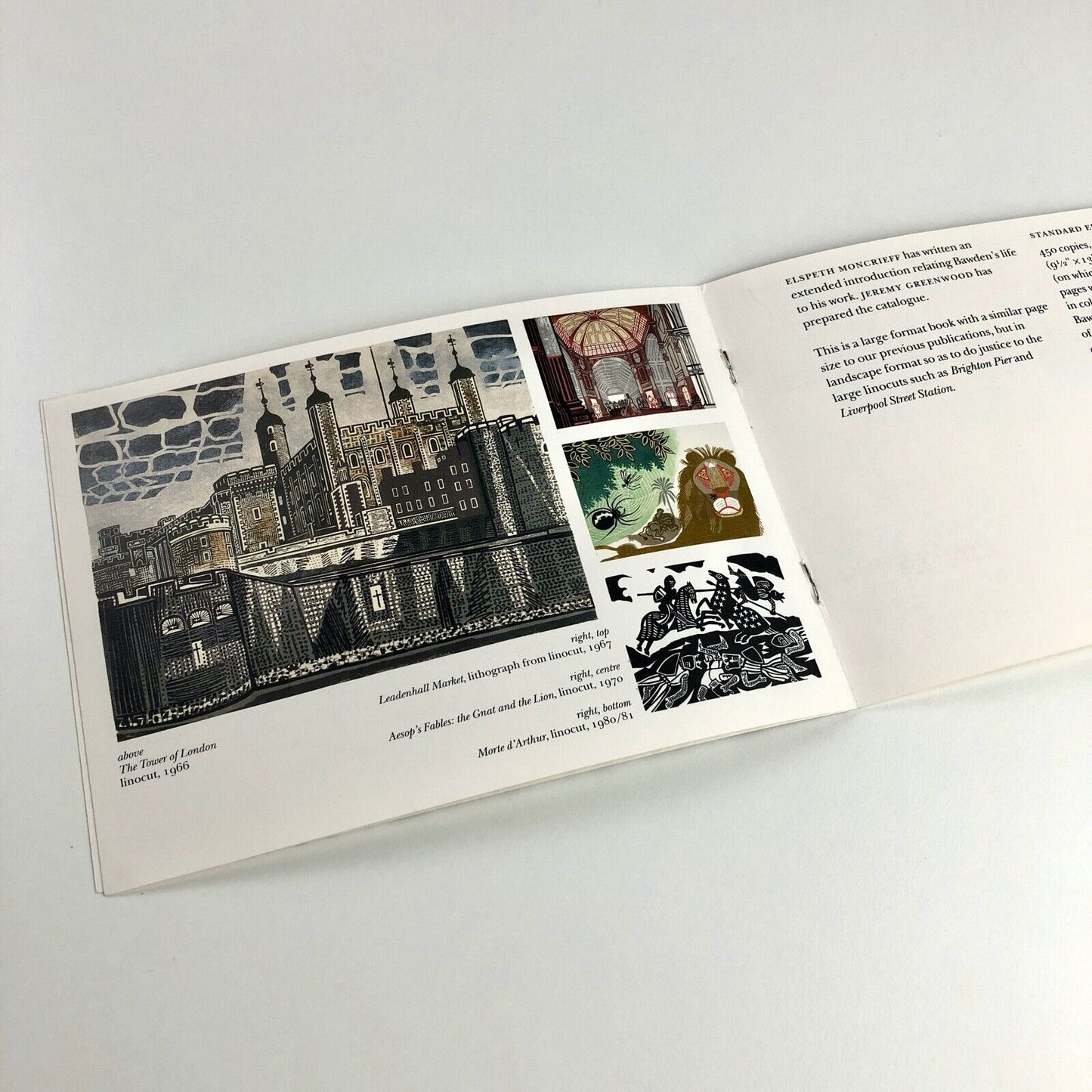 Prospectus to promote Edward Bawden editioned prints | Wood Lea Press, 2005