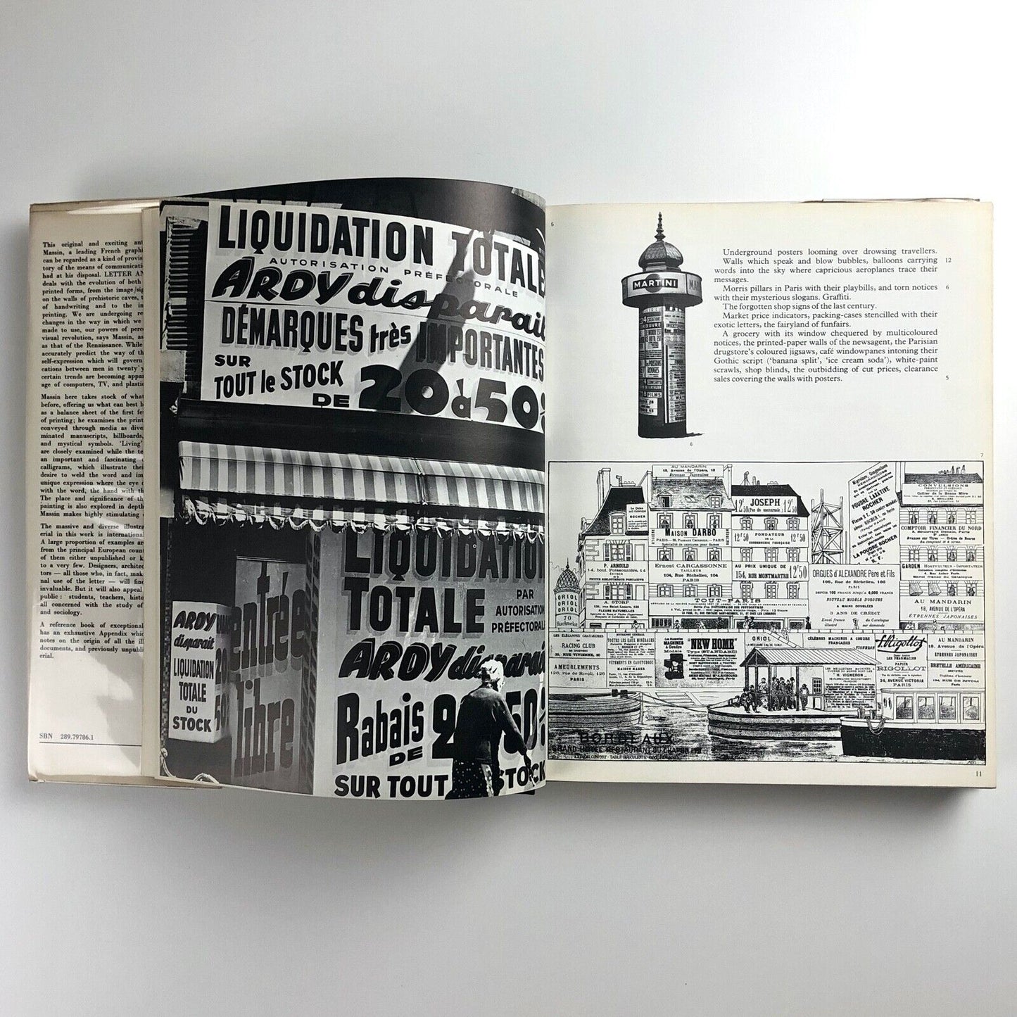Letter and Image by Massin | Translation by Caroline Hillier | Studio Vista 1970