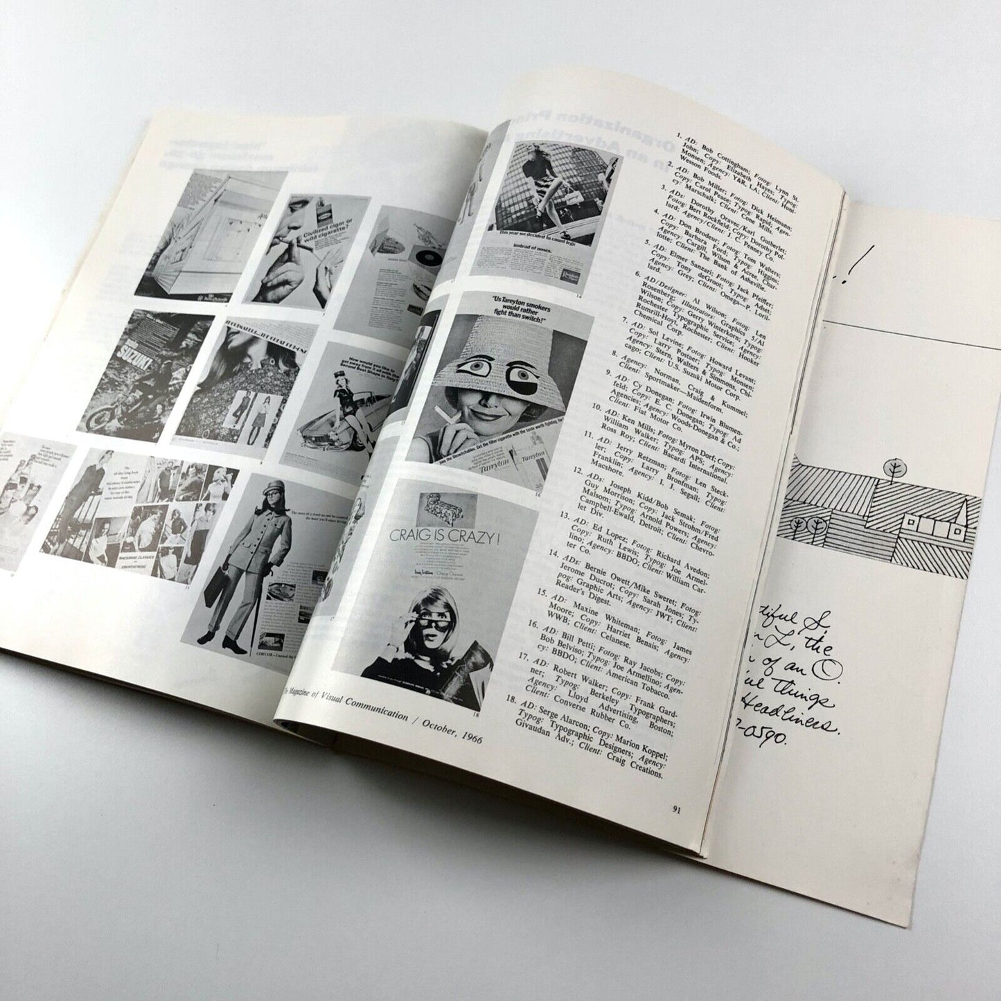 Art Direction The Magazine of Visual Communication | October 1966
