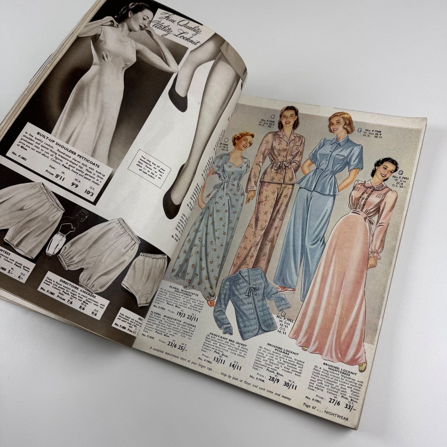 Kays catalogue Autumn and Winter 1952-3