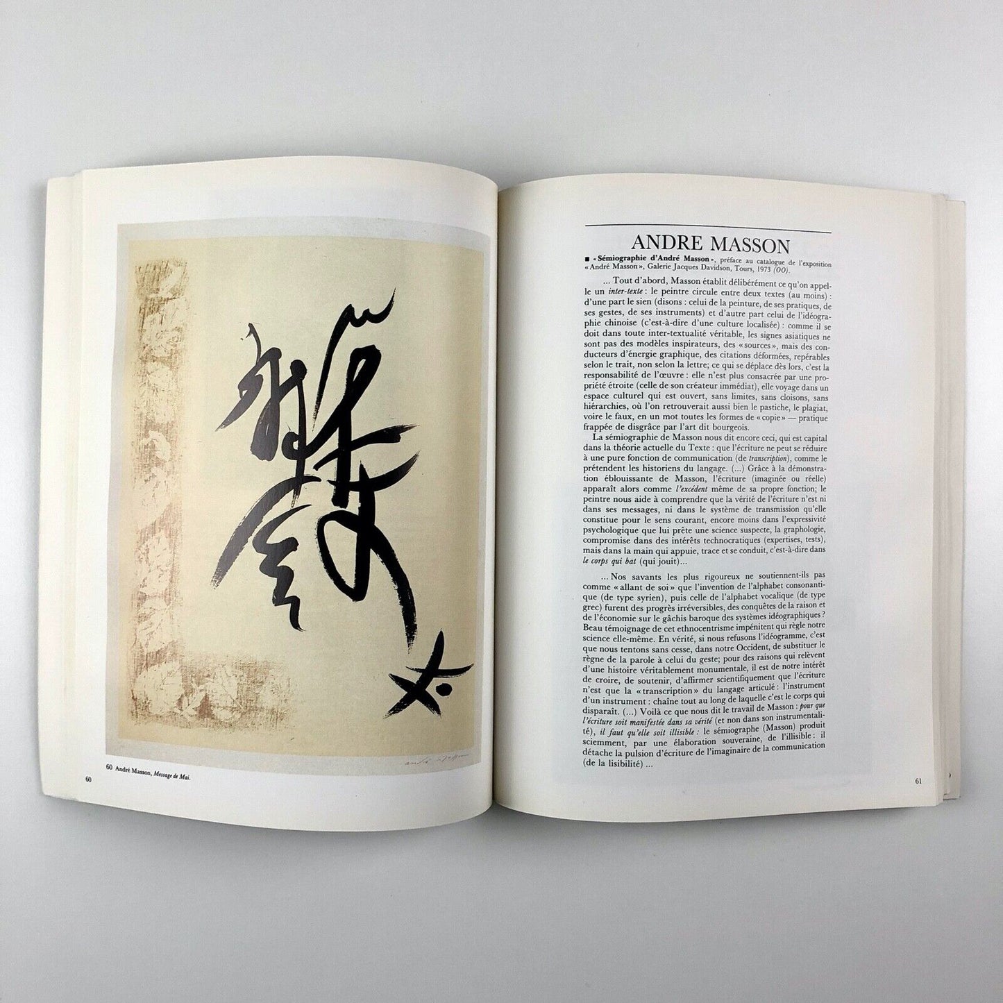Roland Barthes – Le Text et L'Image | Pavillon des Arts, 1986