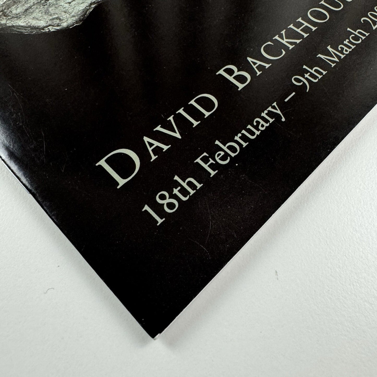 David Backhouse sculpture | The Catto Gallery catalogue booklet, 2006