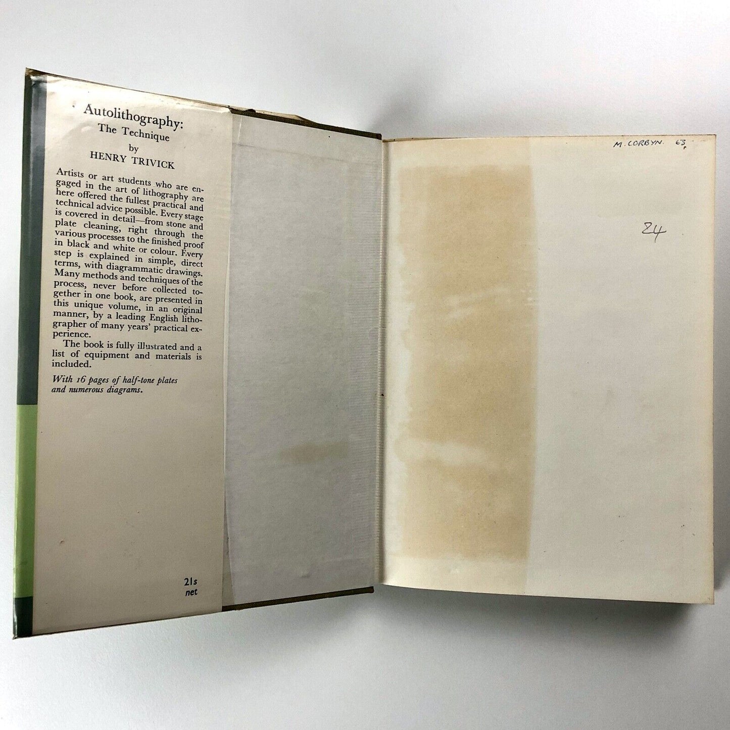 Auto-lithography: The Technique by Henry Trivick | Faber and Faber, 1960