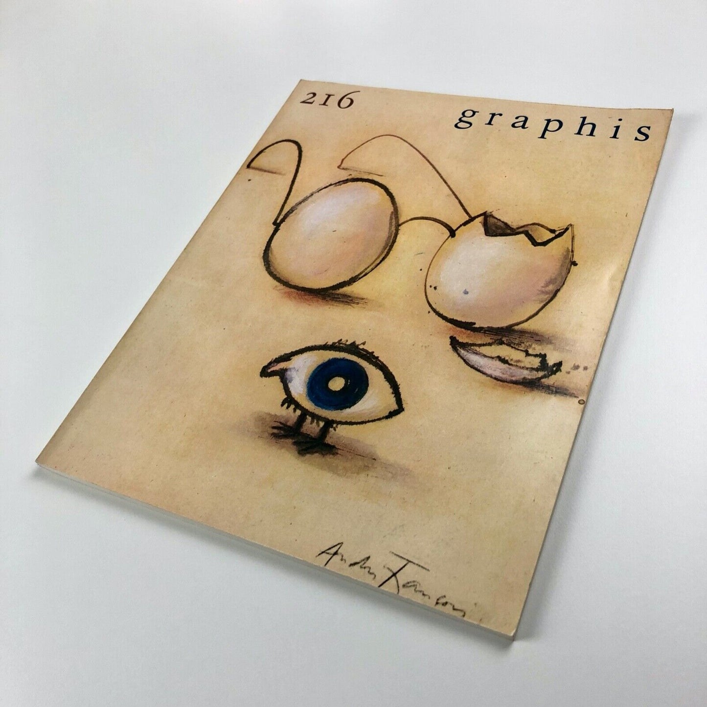 Graphis journal No 216 Vol 37 1981/8 | Walter Herdeg, The Graphis Press