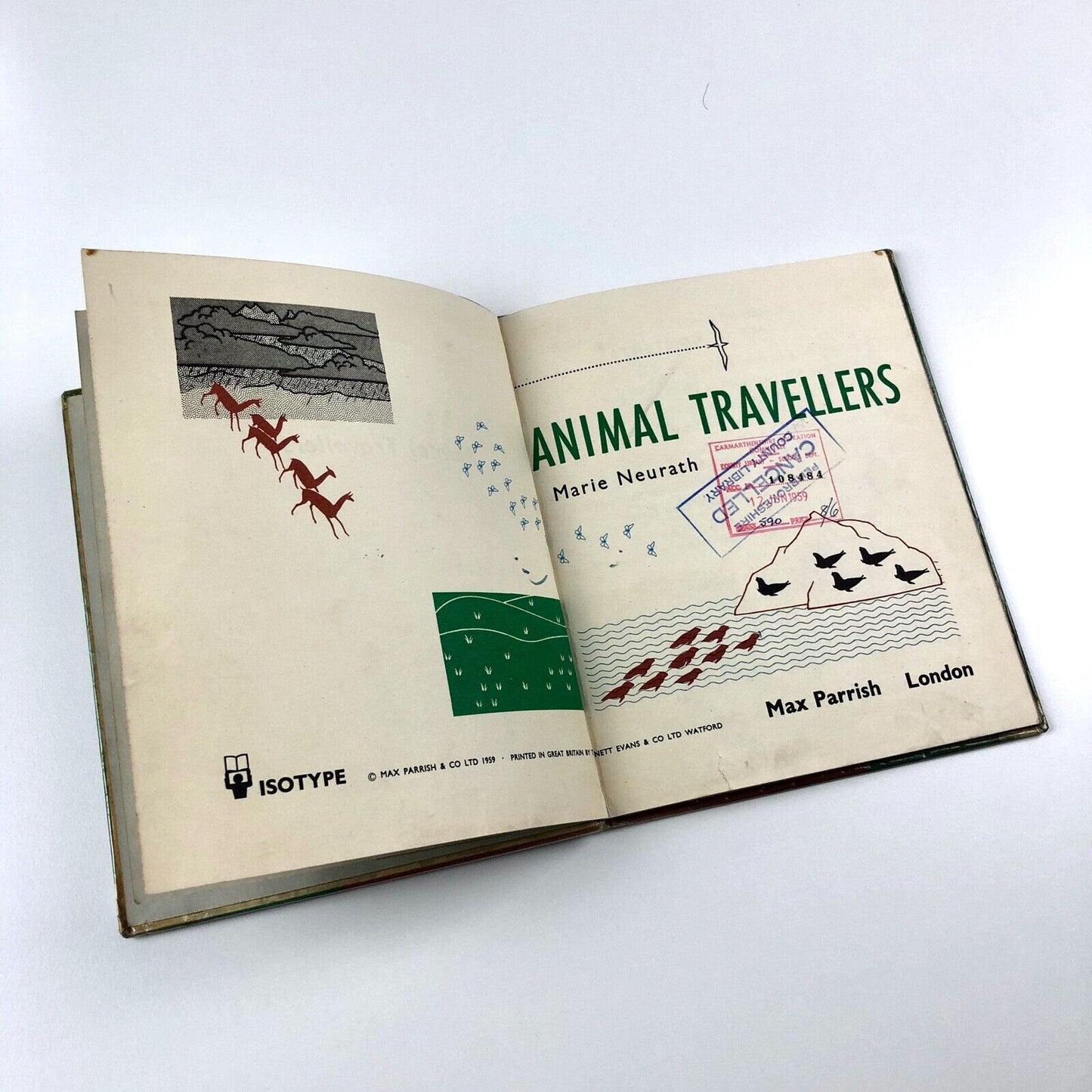 The Wonder World of Nature: Animal Travellers | Marie Neurath / Isotype 1959