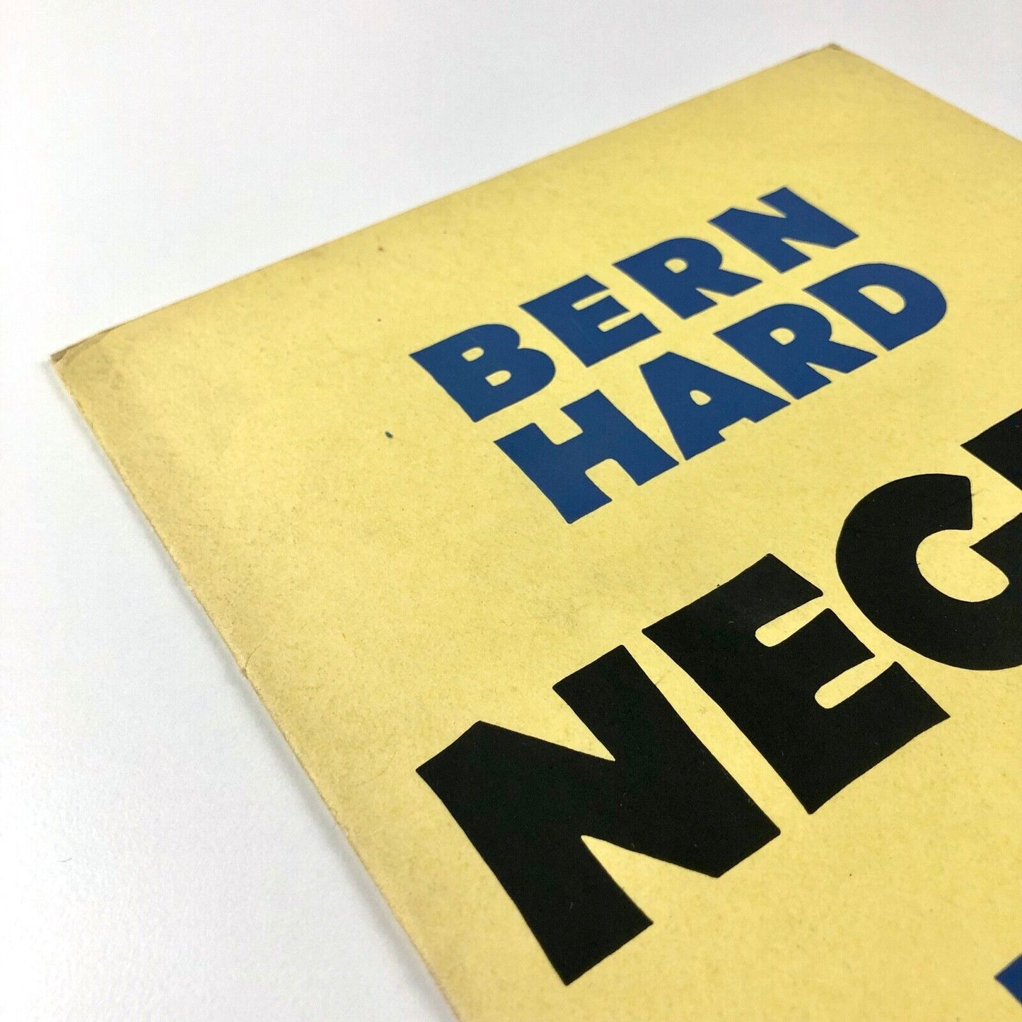 1930 Lucian Bernhard Negro type specimen booklet | Bauersche Giesserei 1930