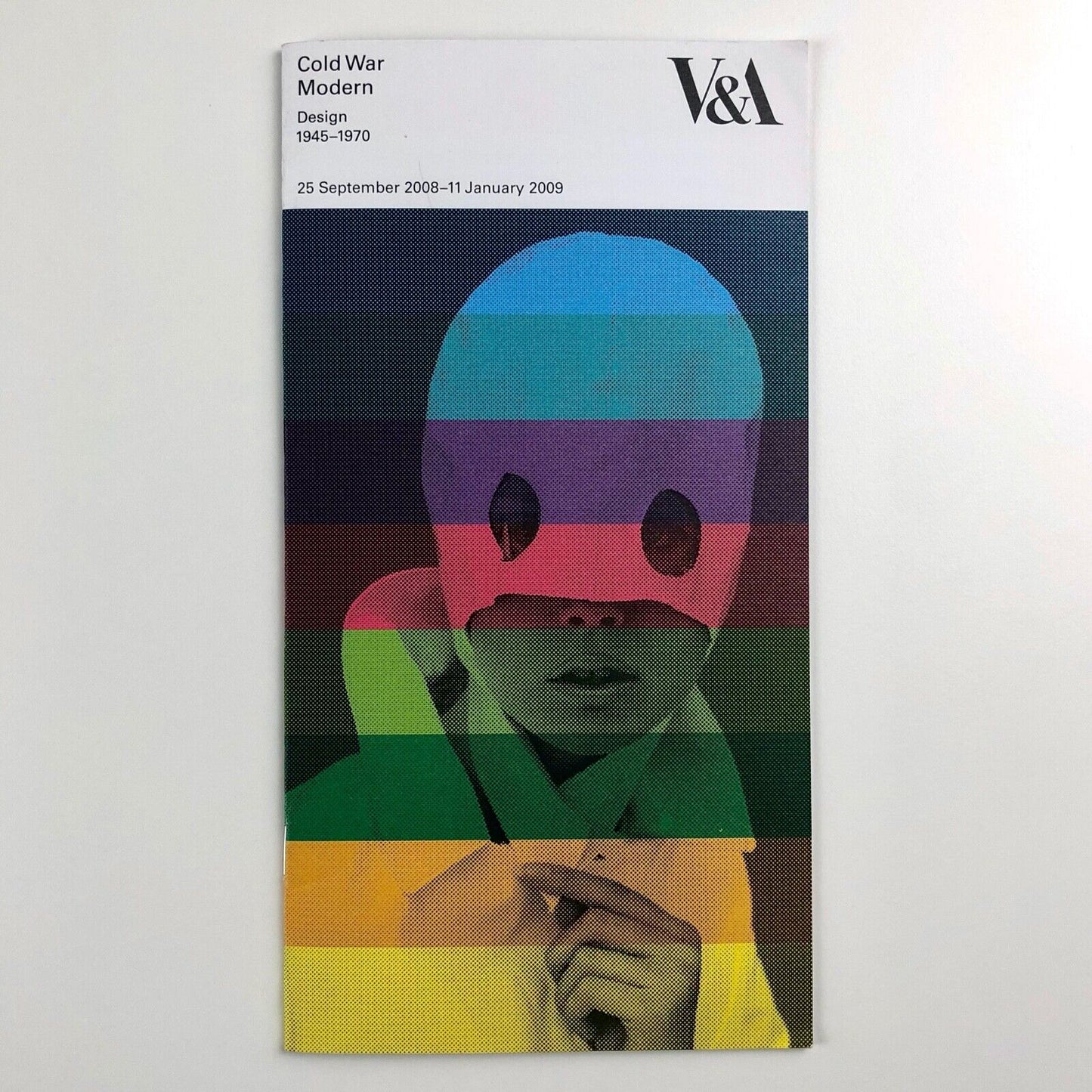 Small exhibition guide for Cold War Modern – V&A exhibition, 2009