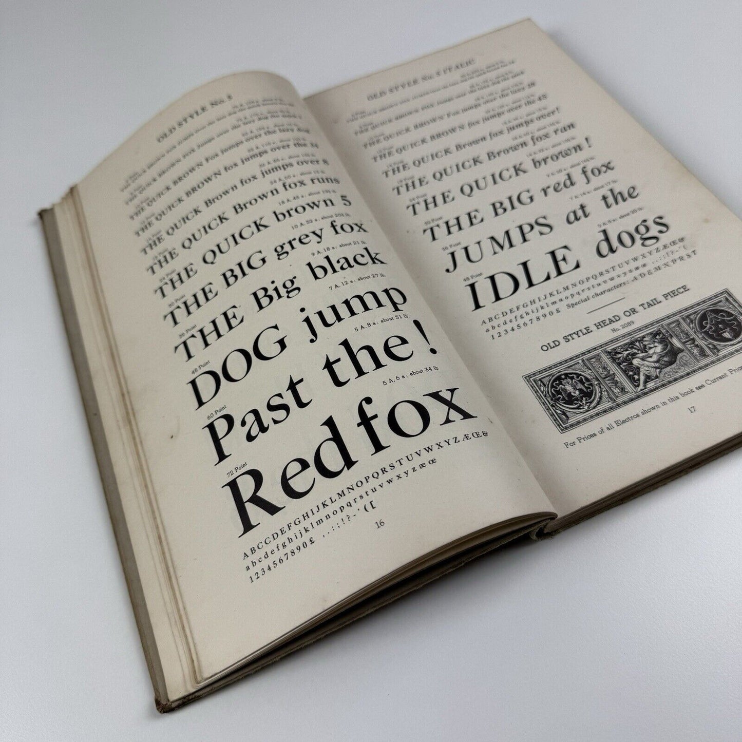Stephenson Blake. Specimens of Printing Types, 1950