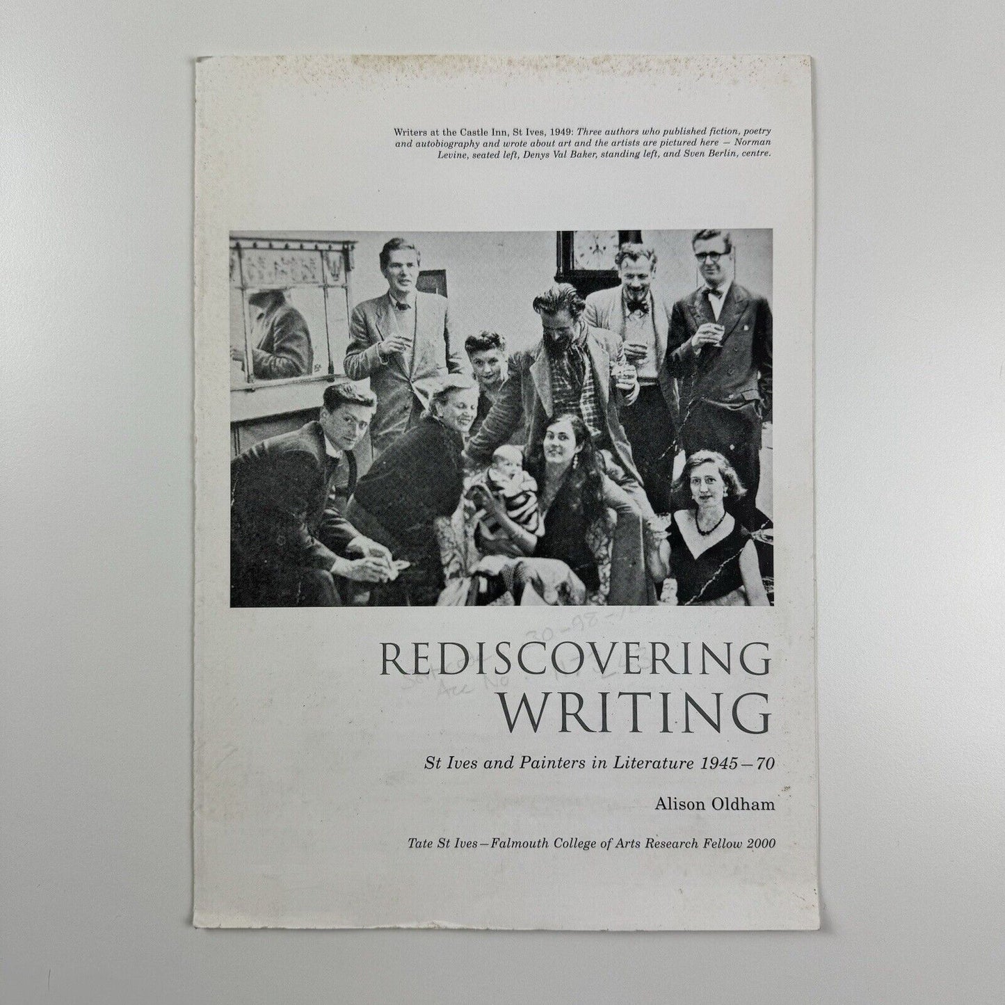 Rediscovering Writing – St Ives and Painters in Literature | Alison Oldham, 2000