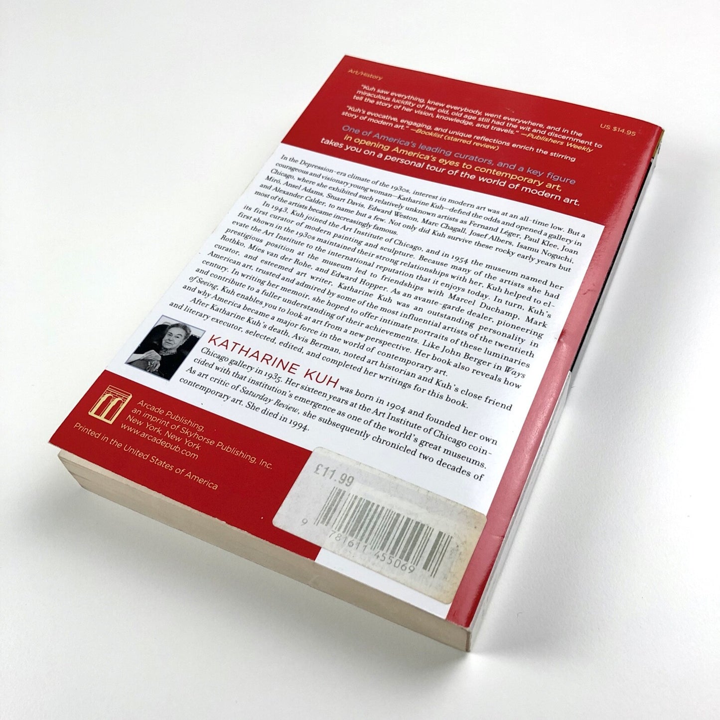 My Affair With Modern Art – Katharine Kuh | Edited Avis Berman 2012