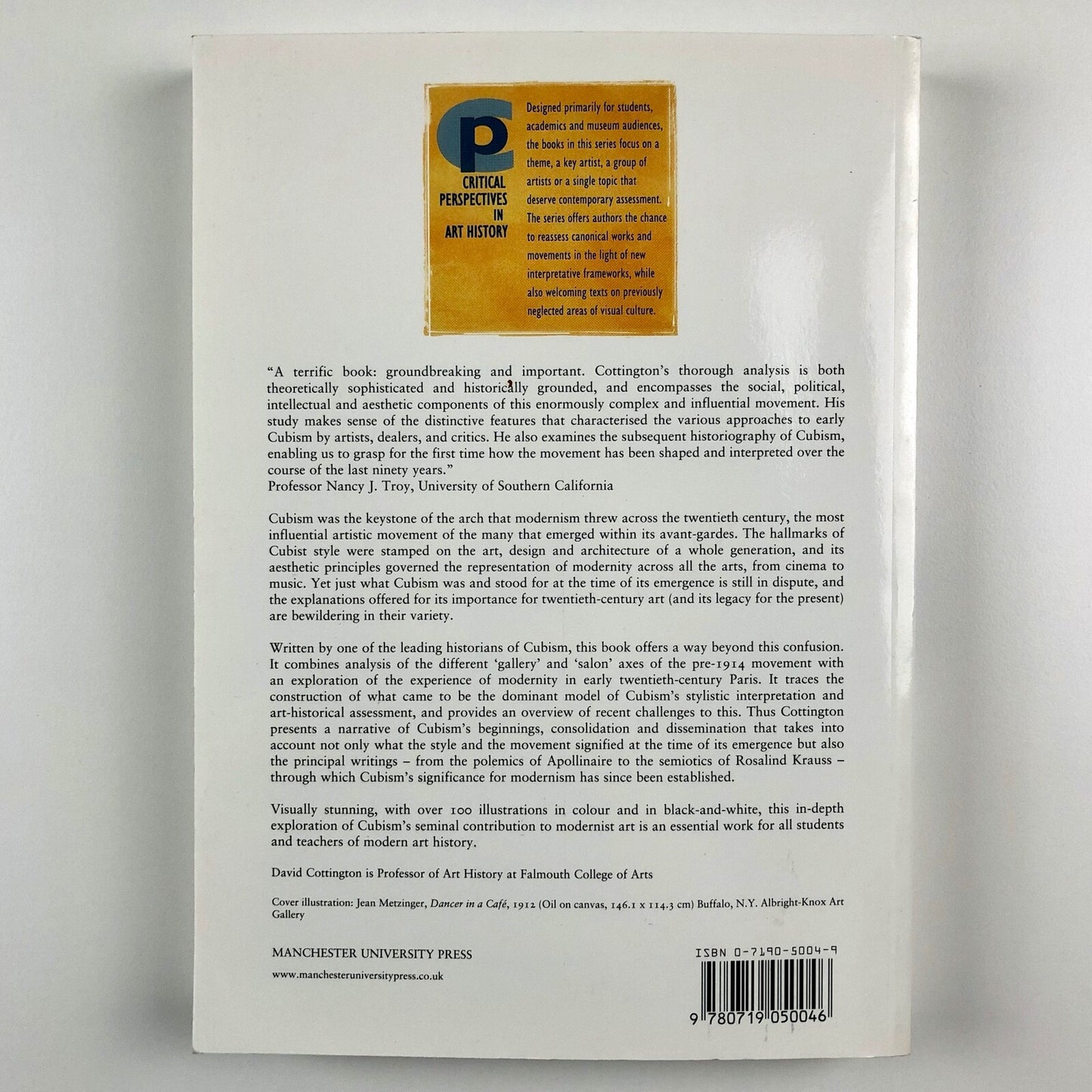 Cubism and its histories by David Cottington | Manchester University Press, 2004