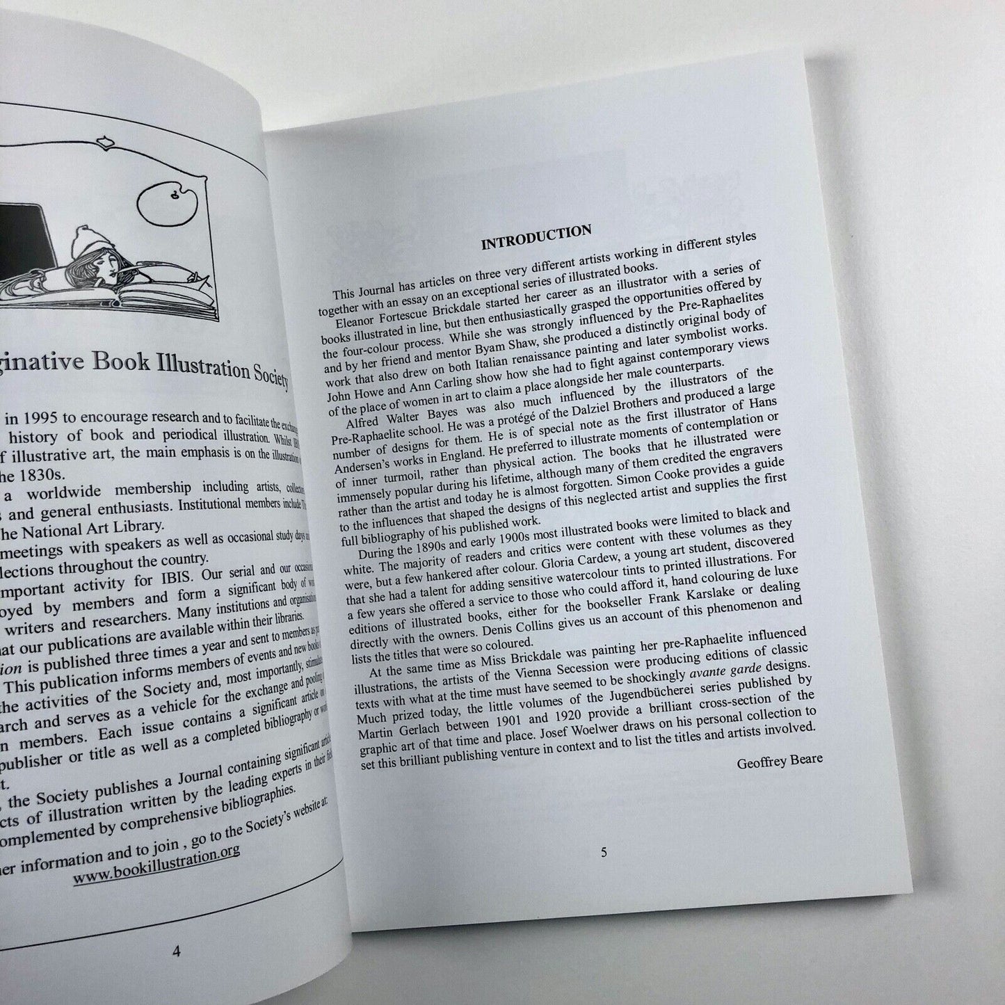Imaginative Book Illustration Society (IBIS) Journal 5 – Colour and Line, 2014