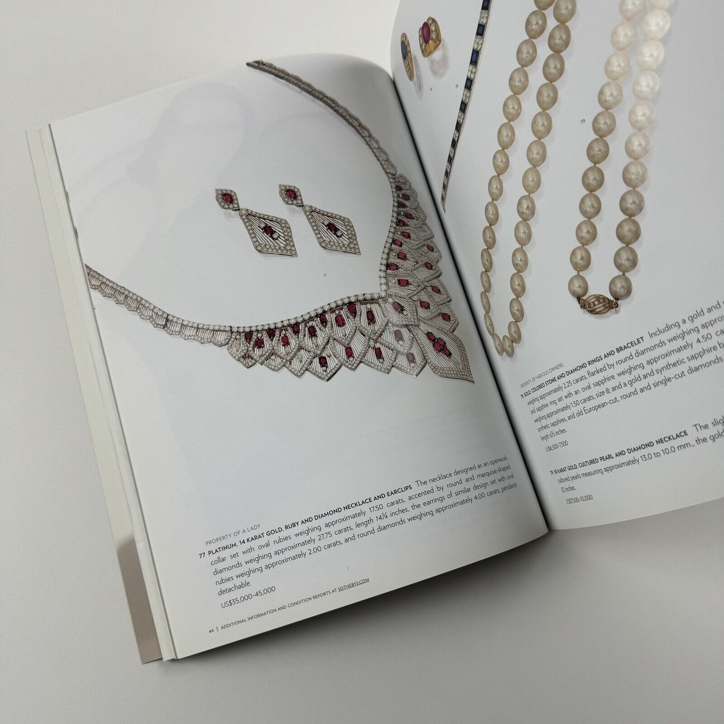 Important Jewels | Sotheby's New York sale, 2 February 2011 | Catalogue NO8716
