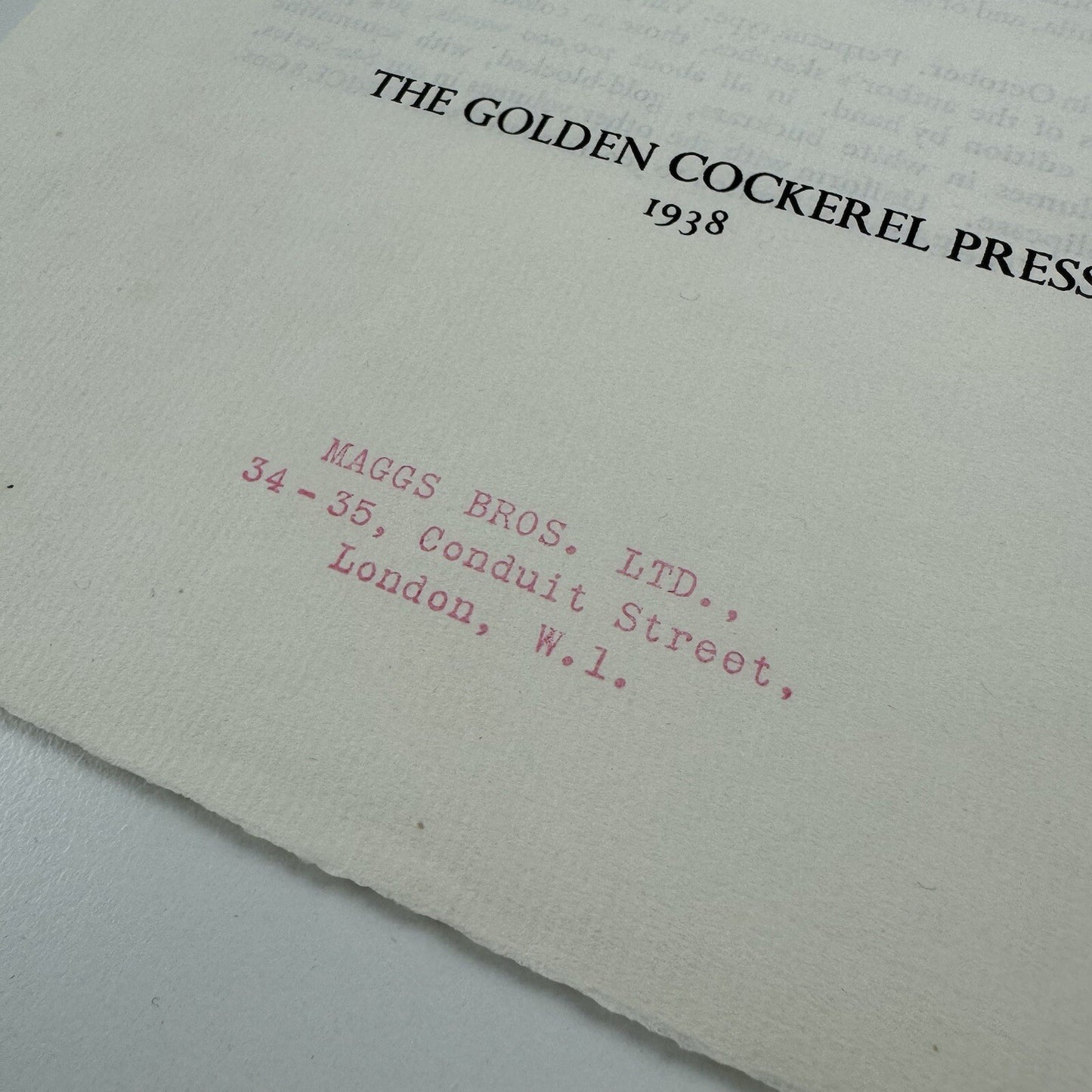 Prospectus – The Voyage of the Challenger | Herbert Swire | Golden Cockerel Press, 1938