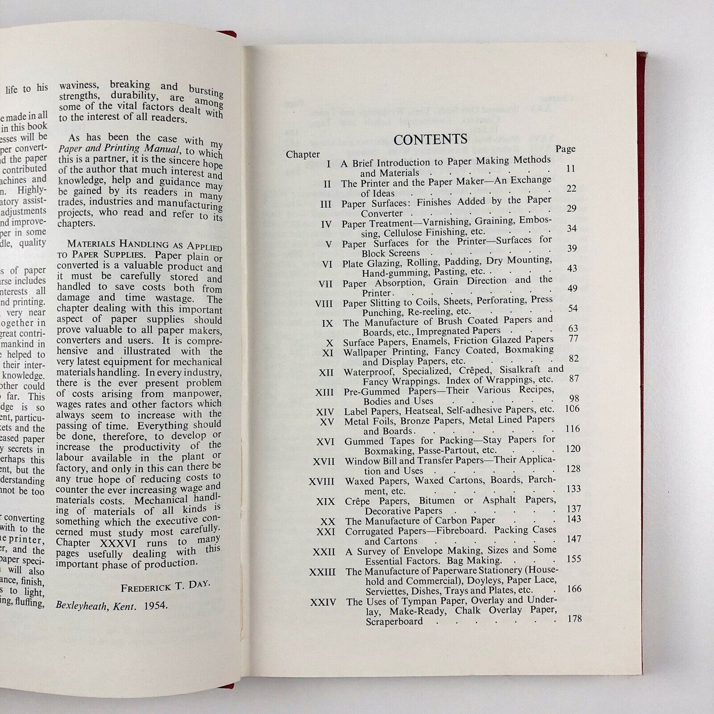 Paper Converting & Usage: Mechanical Materials Handling by Frederick T. Day, 1954