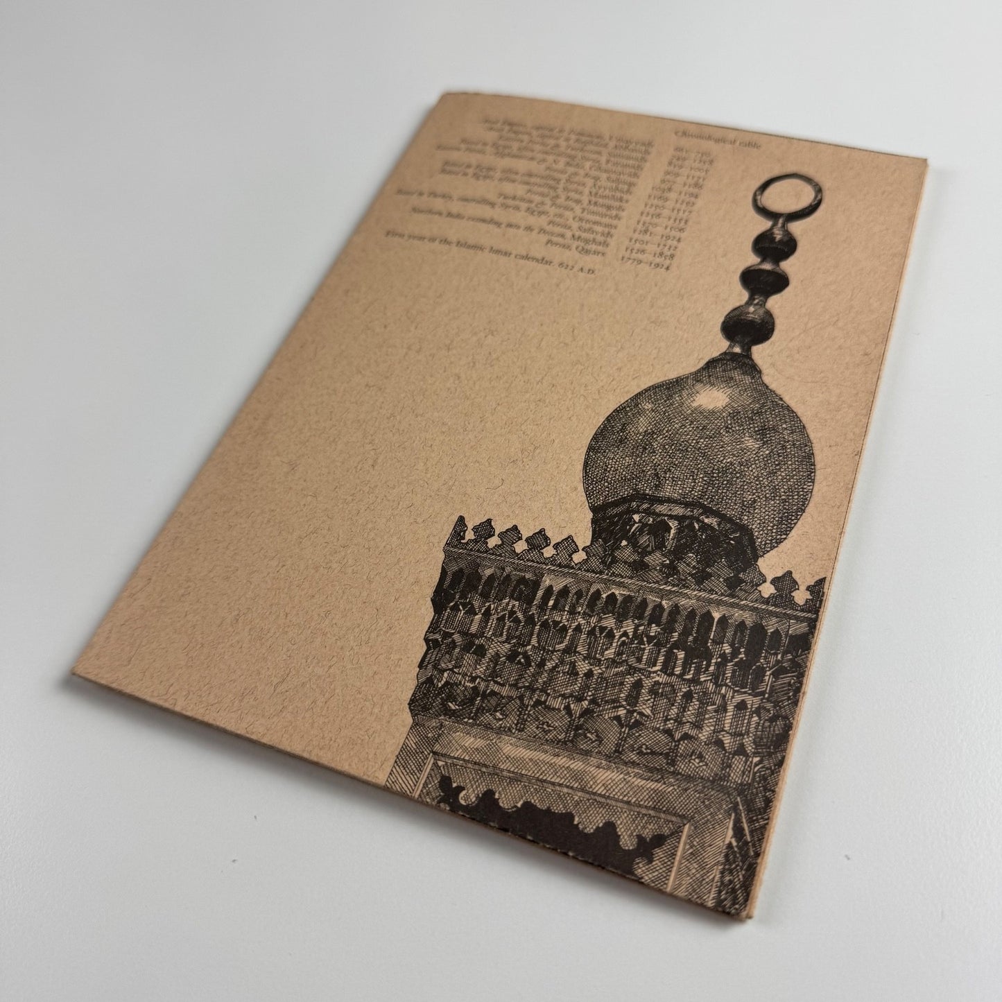Broadsheet The Art of Islam Galleries at the V&A illustrations by Ron Stanford Omnific Penshurst Press