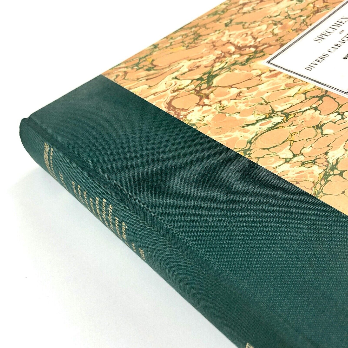 Spécimen des Divers, Caractères, Vignettes et Ornements Typographiques de la Fonderie de Laurent et de Berny dit de Balzac, Aux éditions de Centres, Paris, 1992