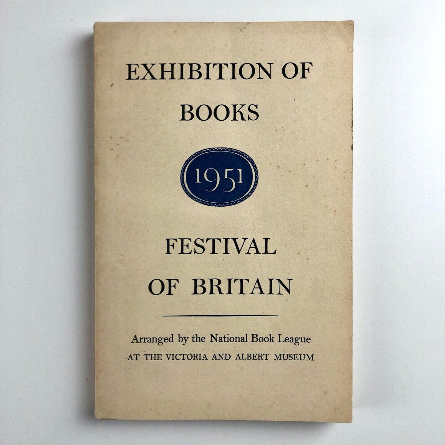 Festival of Britain – Exhibition of Books catalogue | V&A, 1951