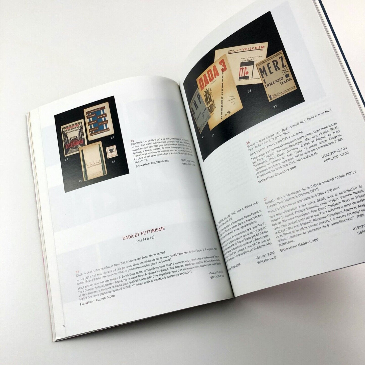Christie’s Paris. Livres et Manuscrits d’Artistes | Avant-garde russe et reliures signees | 21 May 2003