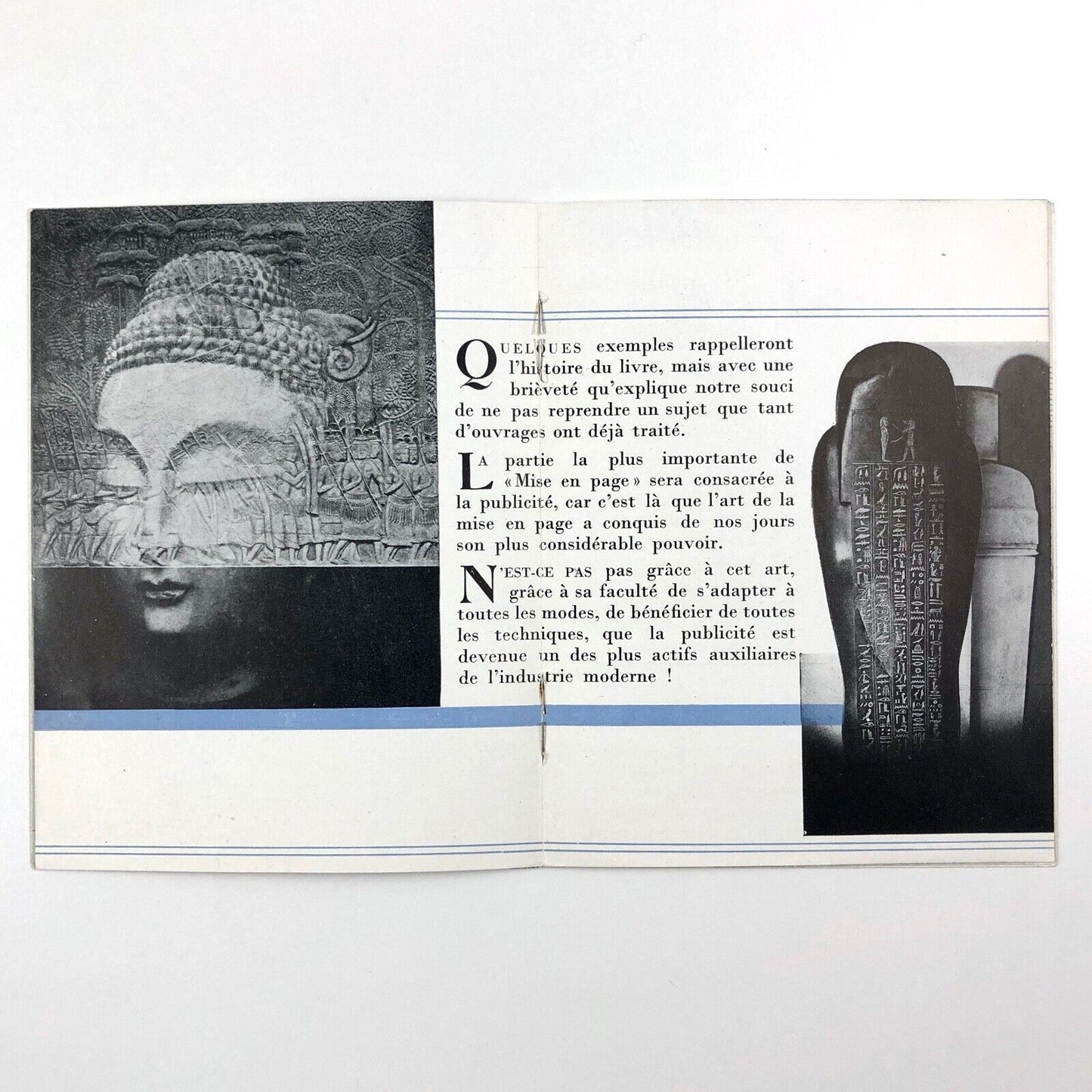 Mise en Page Alfred Tolmer | Small promotional leaflet, The Studio Ltd c. 1931