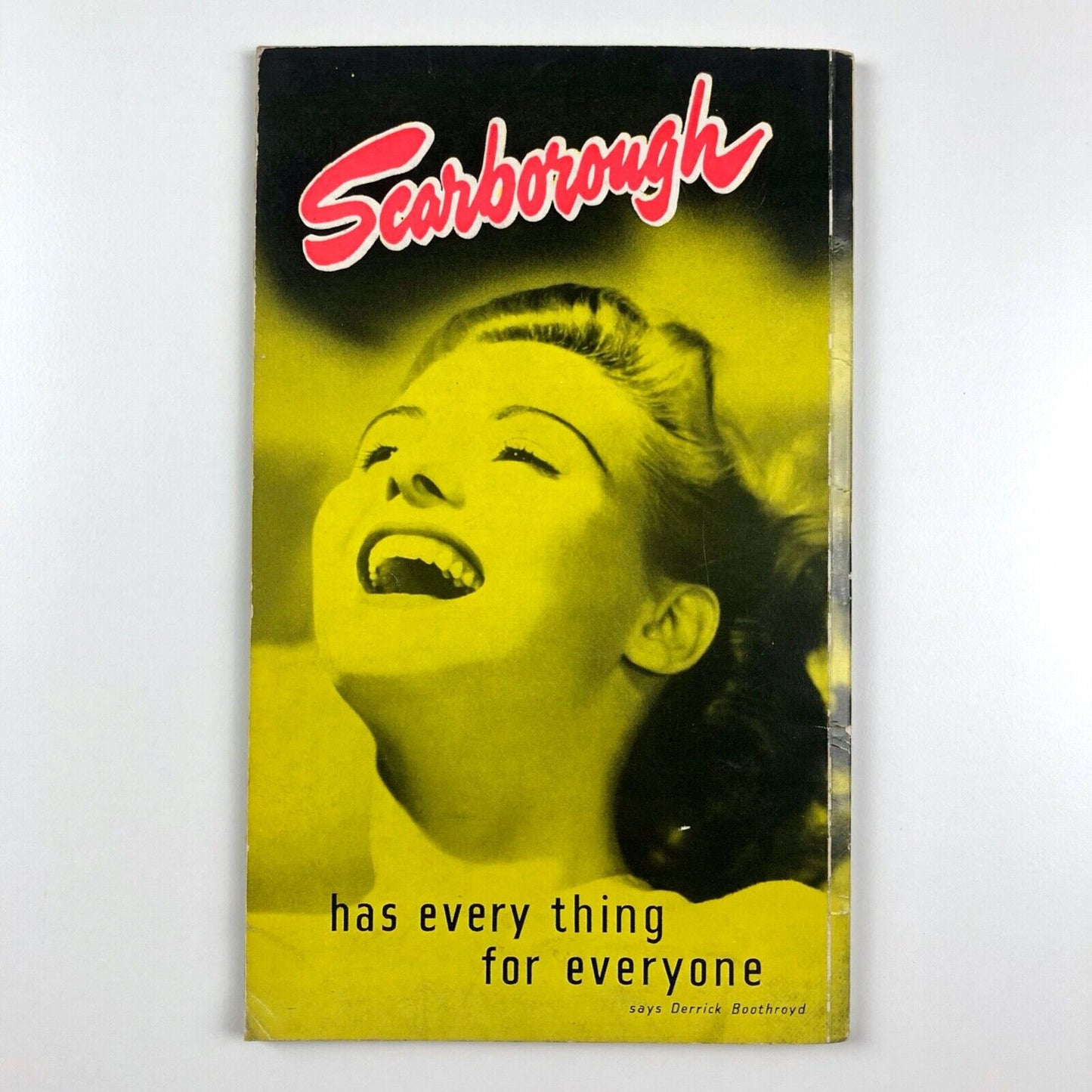 The Story of Scarborough tourism booklet | Introduction by Derrick Boothroyd, 1950s