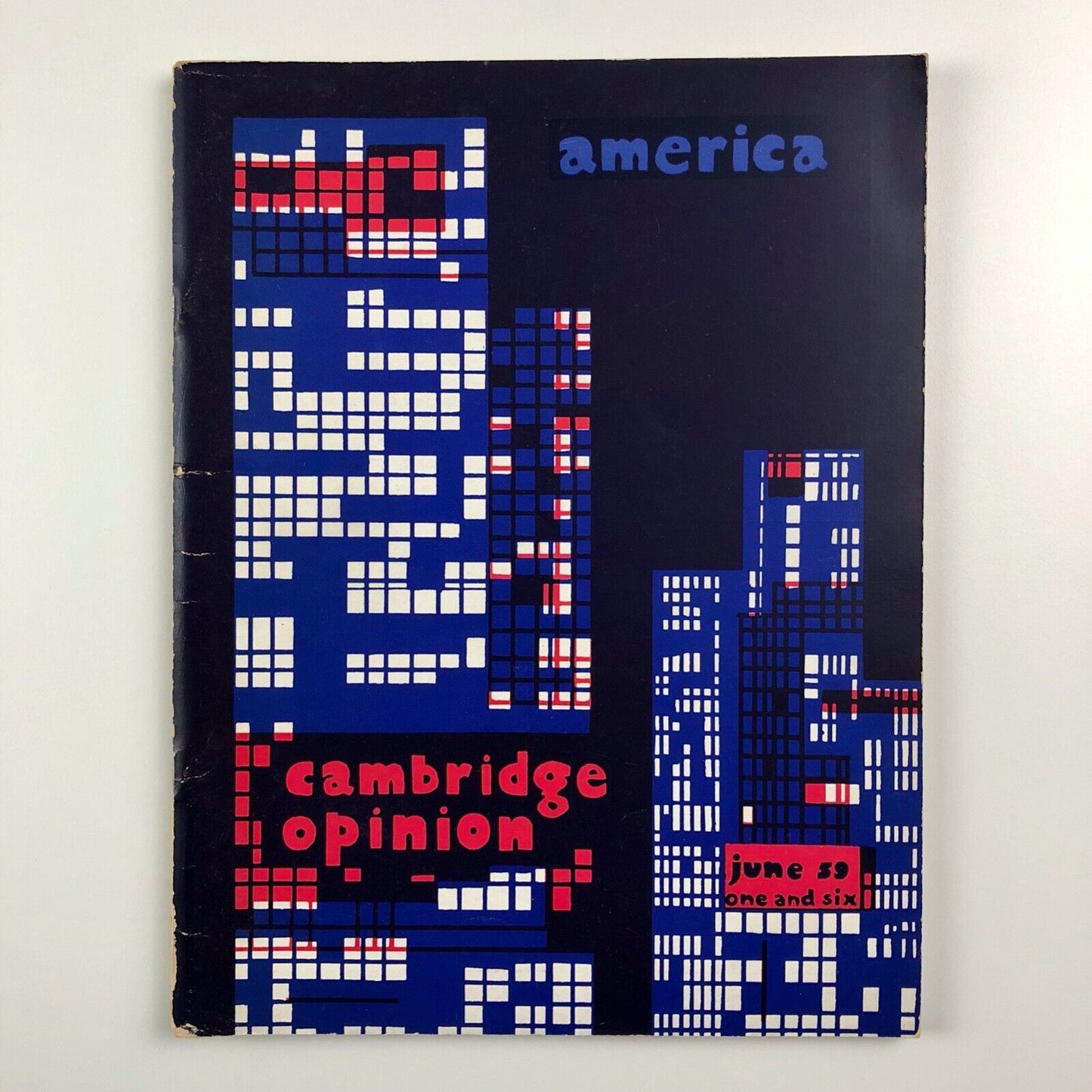 Cambridge Opinion magazine. America | No. 15, June 1959 | edited by Anthony Lester | Cambridge University
