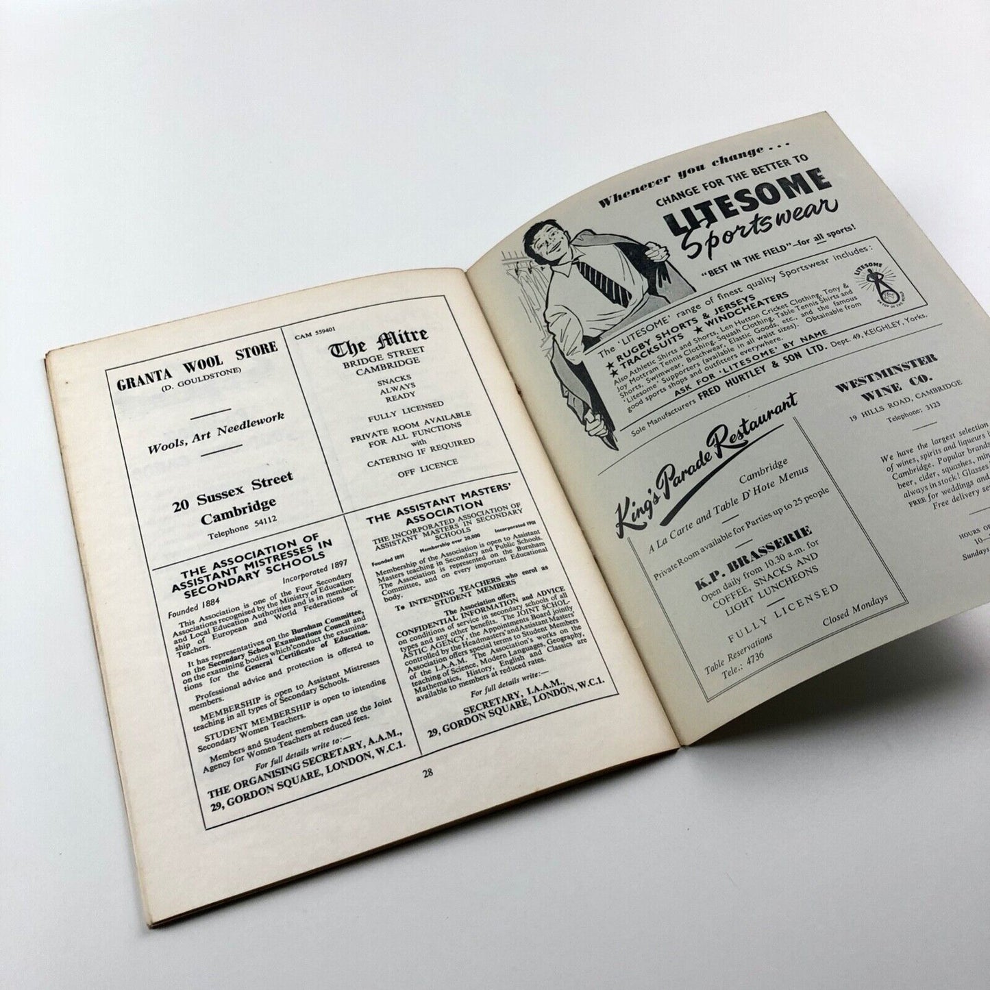 Cambridge Opinion The Humanist No. 12, January 1959 | edited by Roger Warren Evans