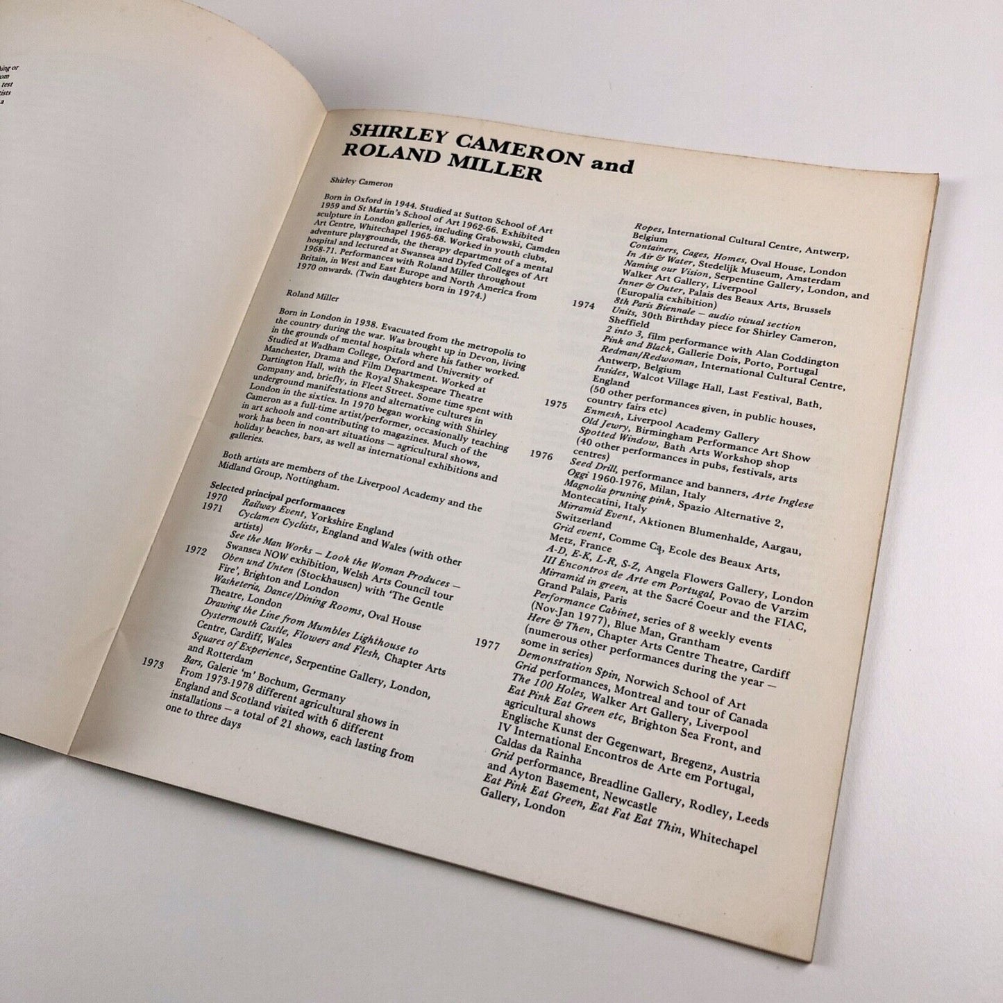 Scale for Sculpture | Serpentine Gallery catalogue | Arts Council | Carol Hogben, 1978