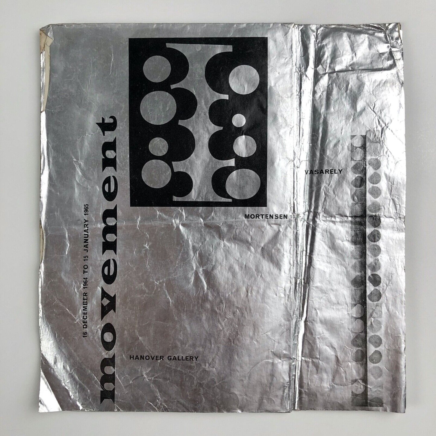 Movement: Hanover Gallery, London | Dec 1964 to Jan 1965 | Kinetic art