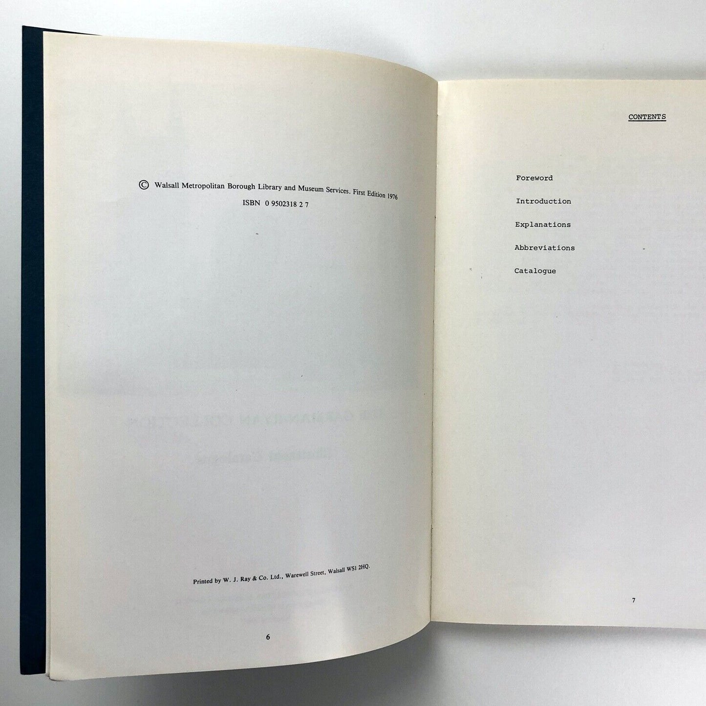 The Garman-Ryan Collection | Walsall Metropolitan Borough Library, 1976