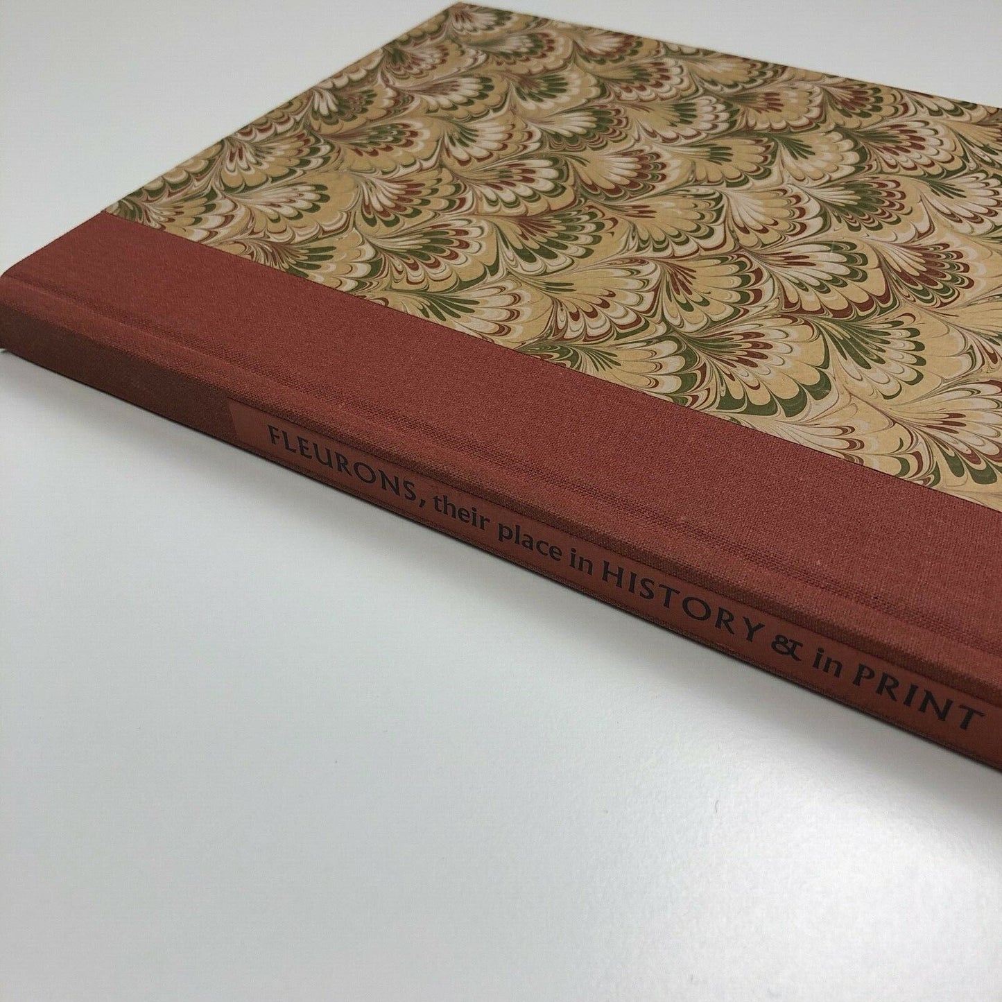 Fleurons. Their place in history and in print by Mark Arman, The Workshop Press, Thaxted, hand printed, 1988