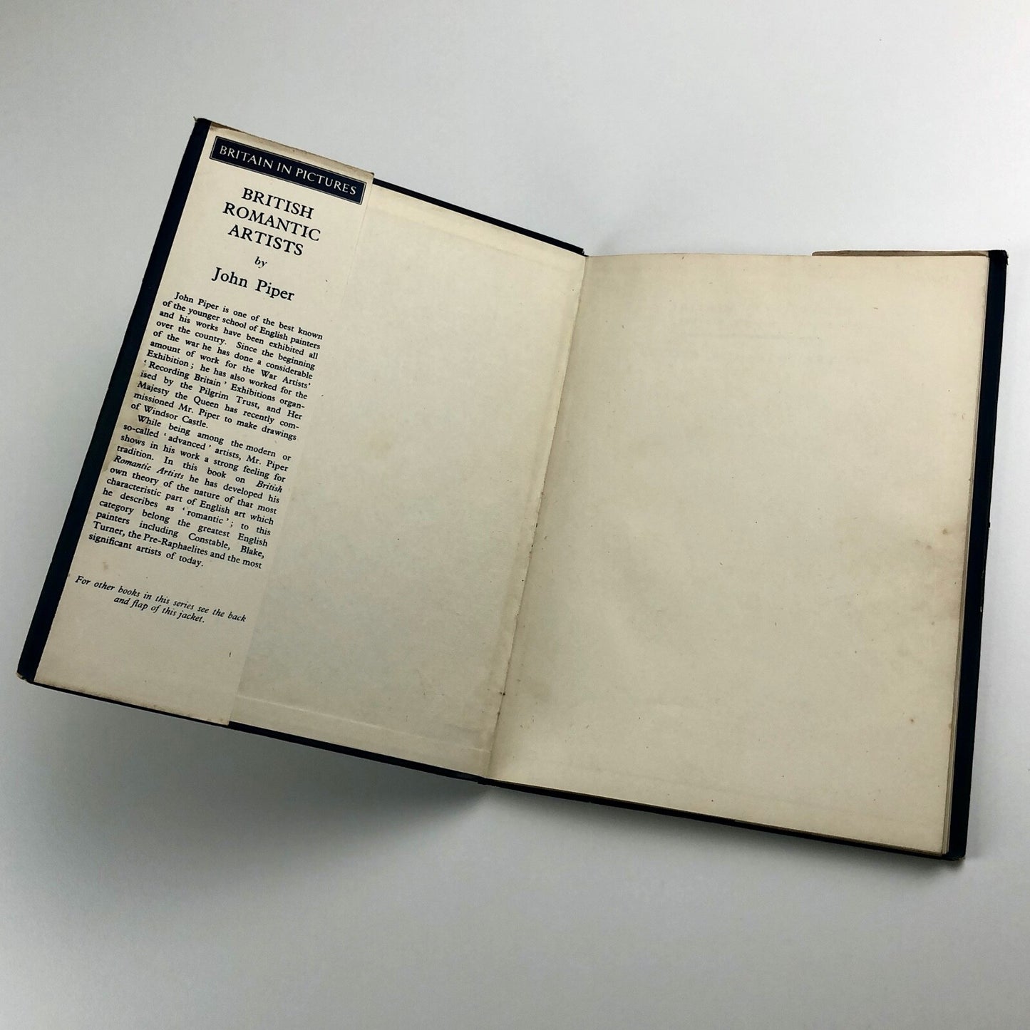 British Romantic Artists by John Piper | William Collins, 1942