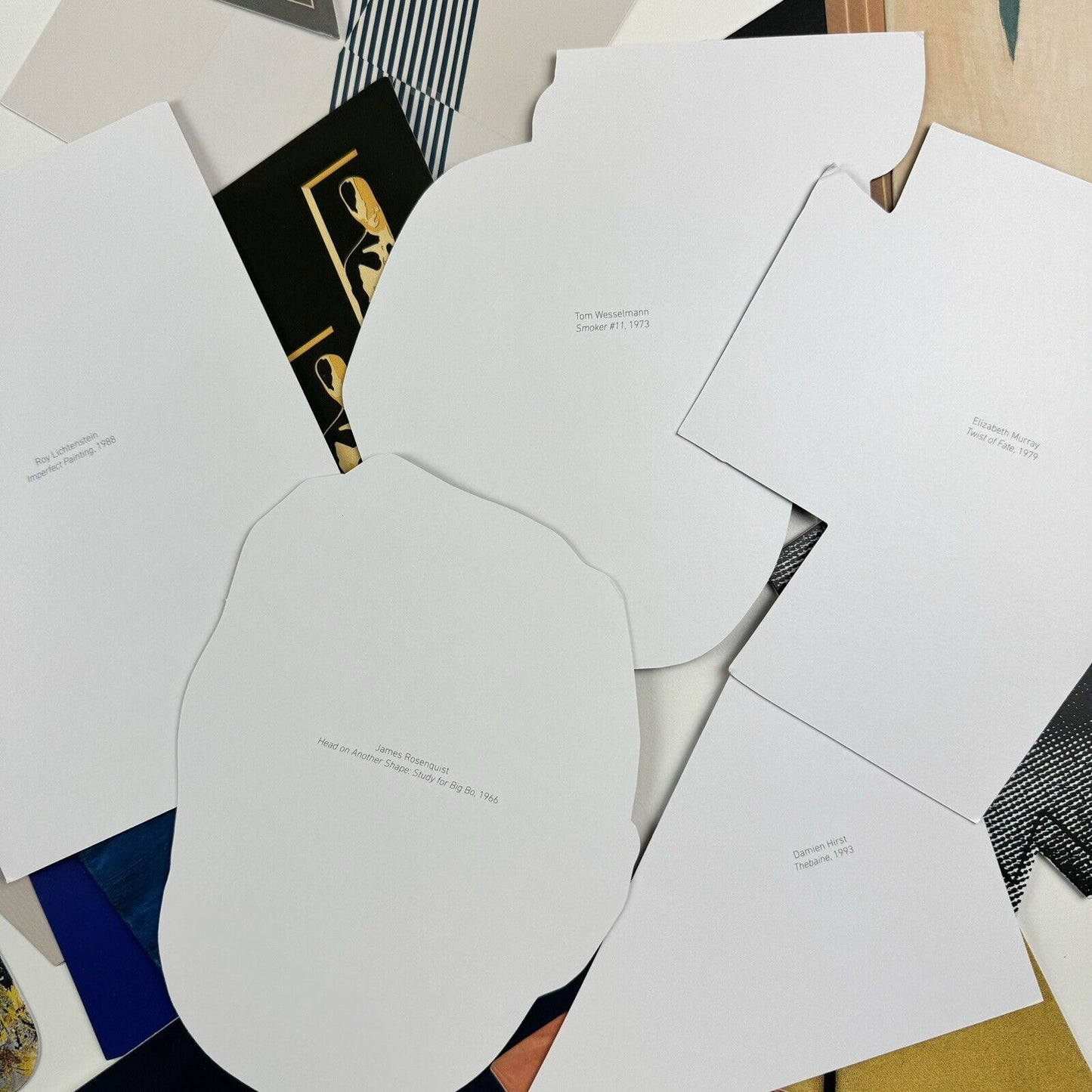 The Shaped Canvas Revisited | Catalogue and die-cut shapes | Luxembourg & Dayan, 2014