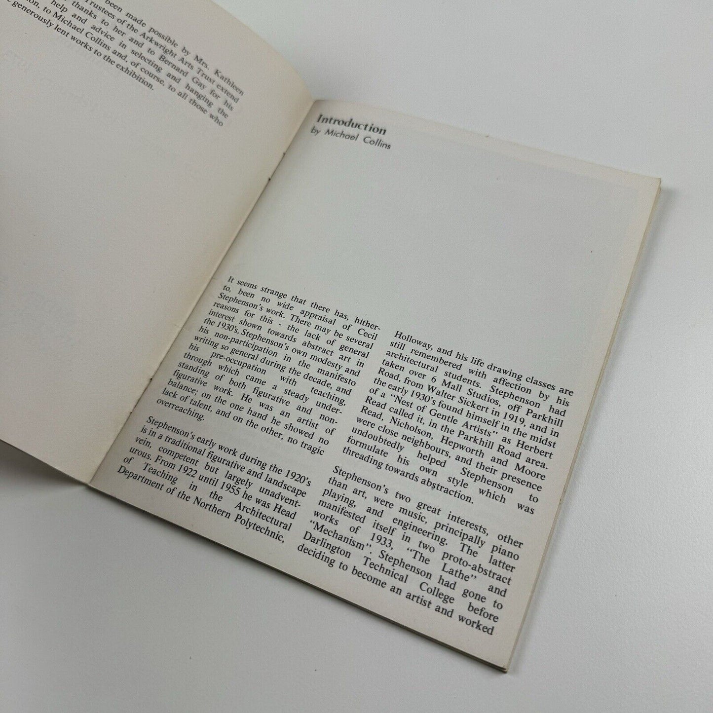 Cecil Stephenson 1889-1965 – A retrospective exhibition | Camden Arts Centre, 1975