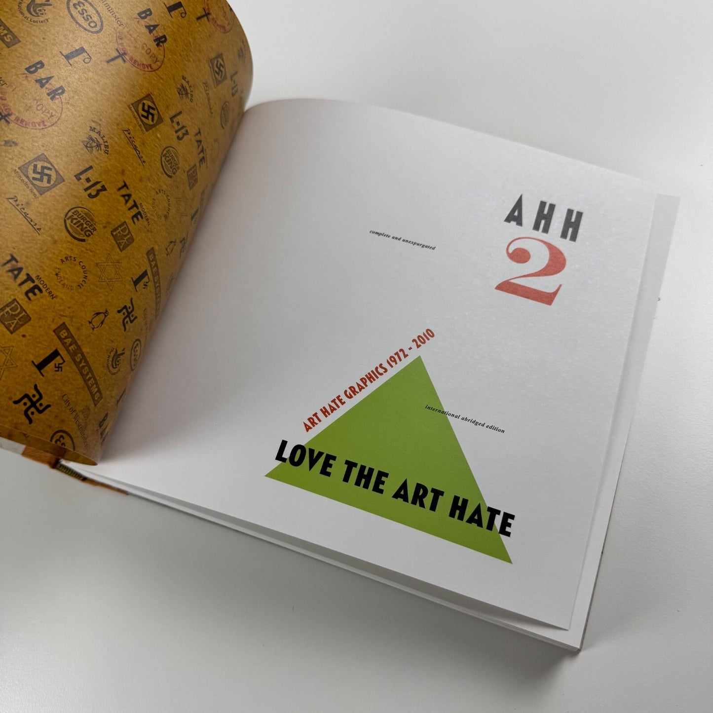 AHH 2: Love the Art Hate. Graphics 1972-2010 | L-13, first edition 2010